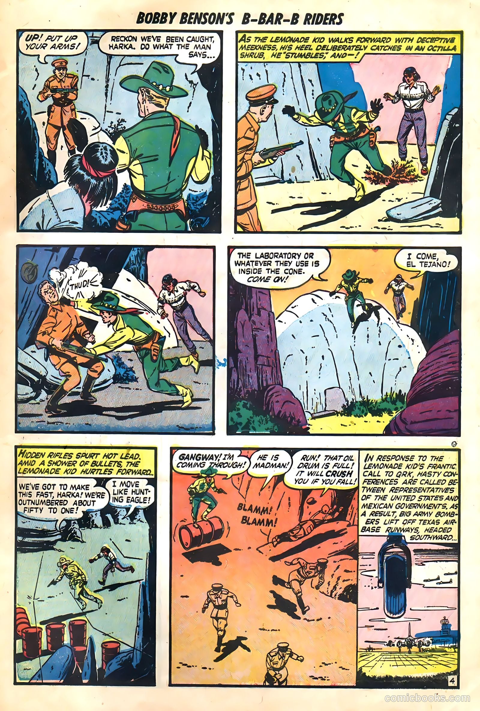 Bobby Benson's B-Bar-B Riders #3 (1950) — page 31 of 36