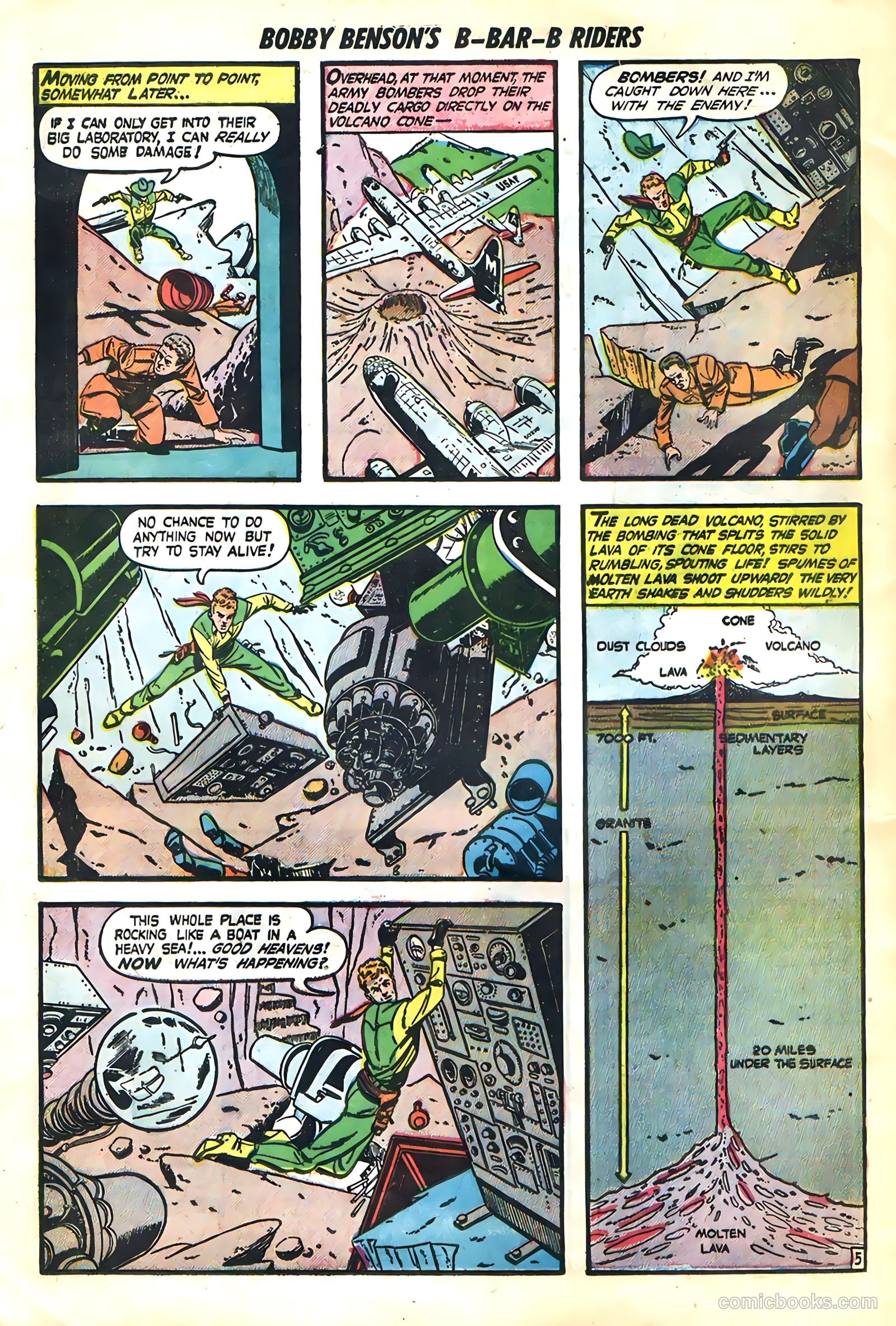Bobby Benson's B-Bar-B Riders #3 (1950) — page 32 of 36