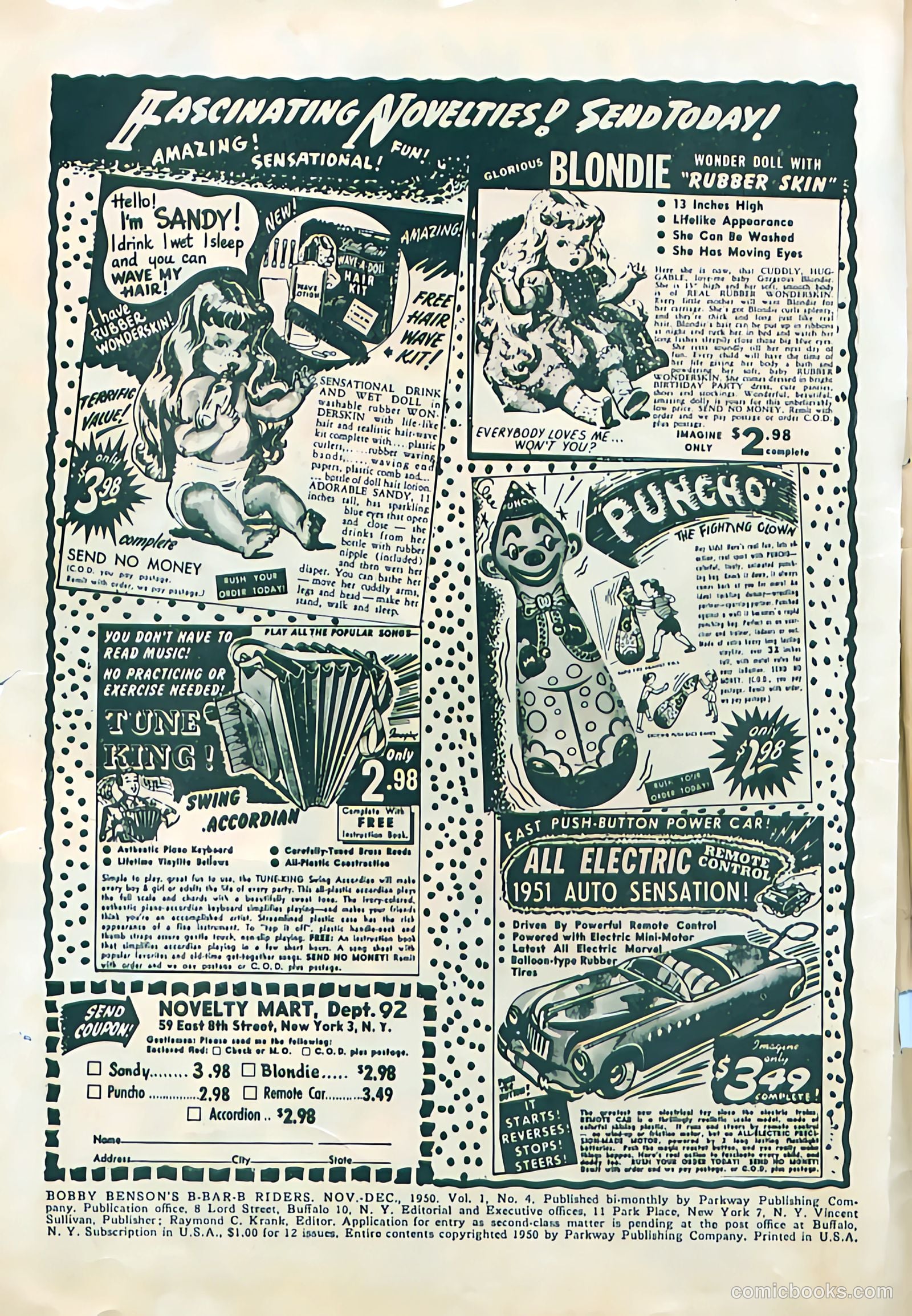 Bobby Benson's B-Bar-B Riders #4 (1950) — page 2 of 36