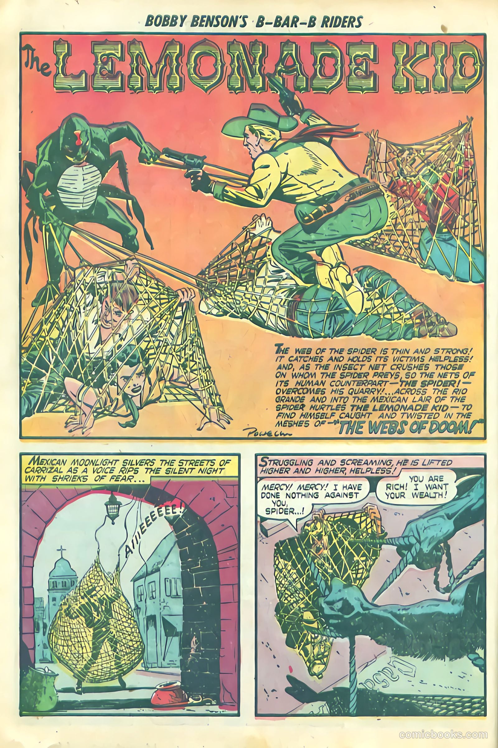 Bobby Benson's B-Bar-B Riders #4 (1950) — page 18 of 36