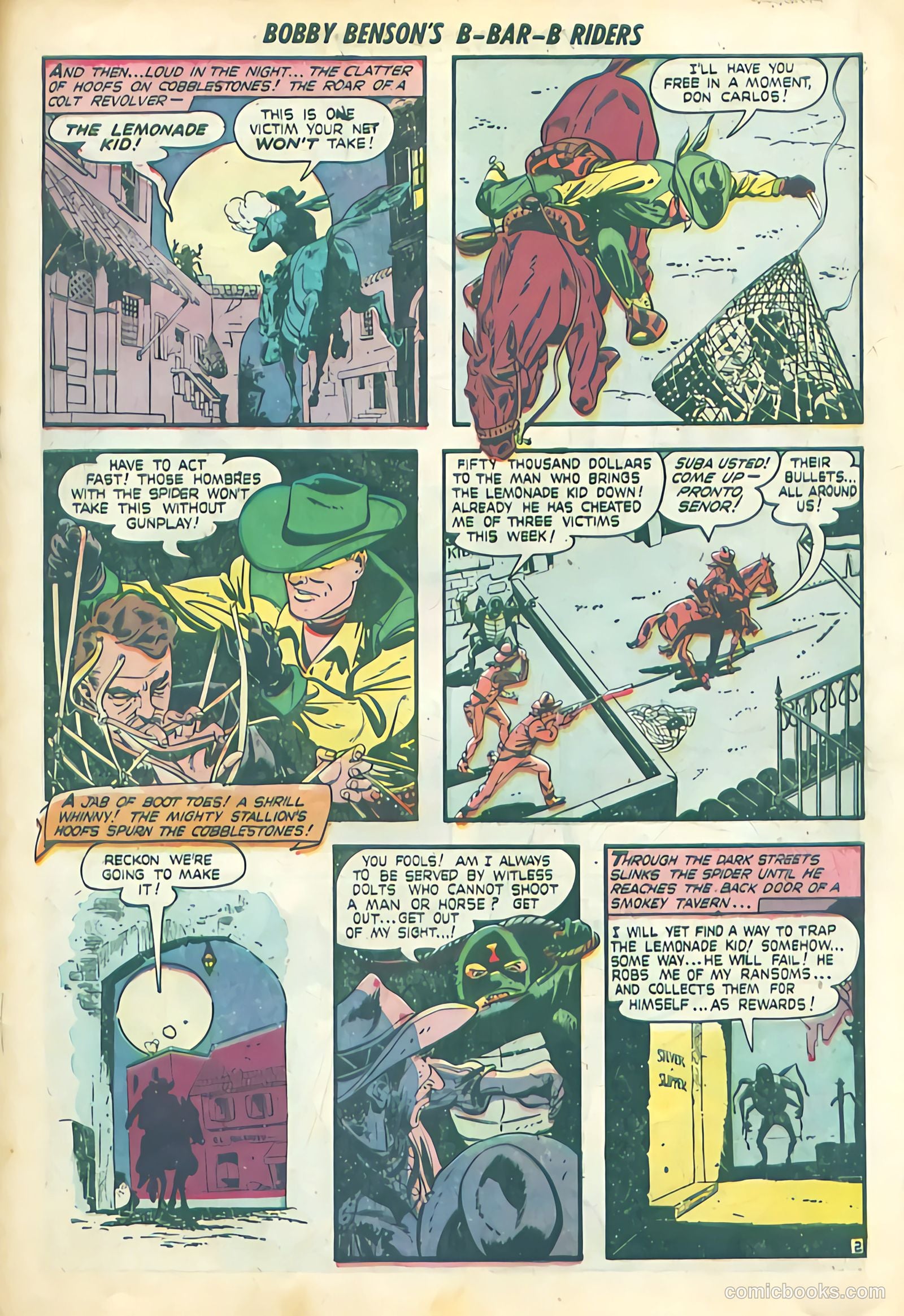 Bobby Benson's B-Bar-B Riders #4 (1950) — page 19 of 36