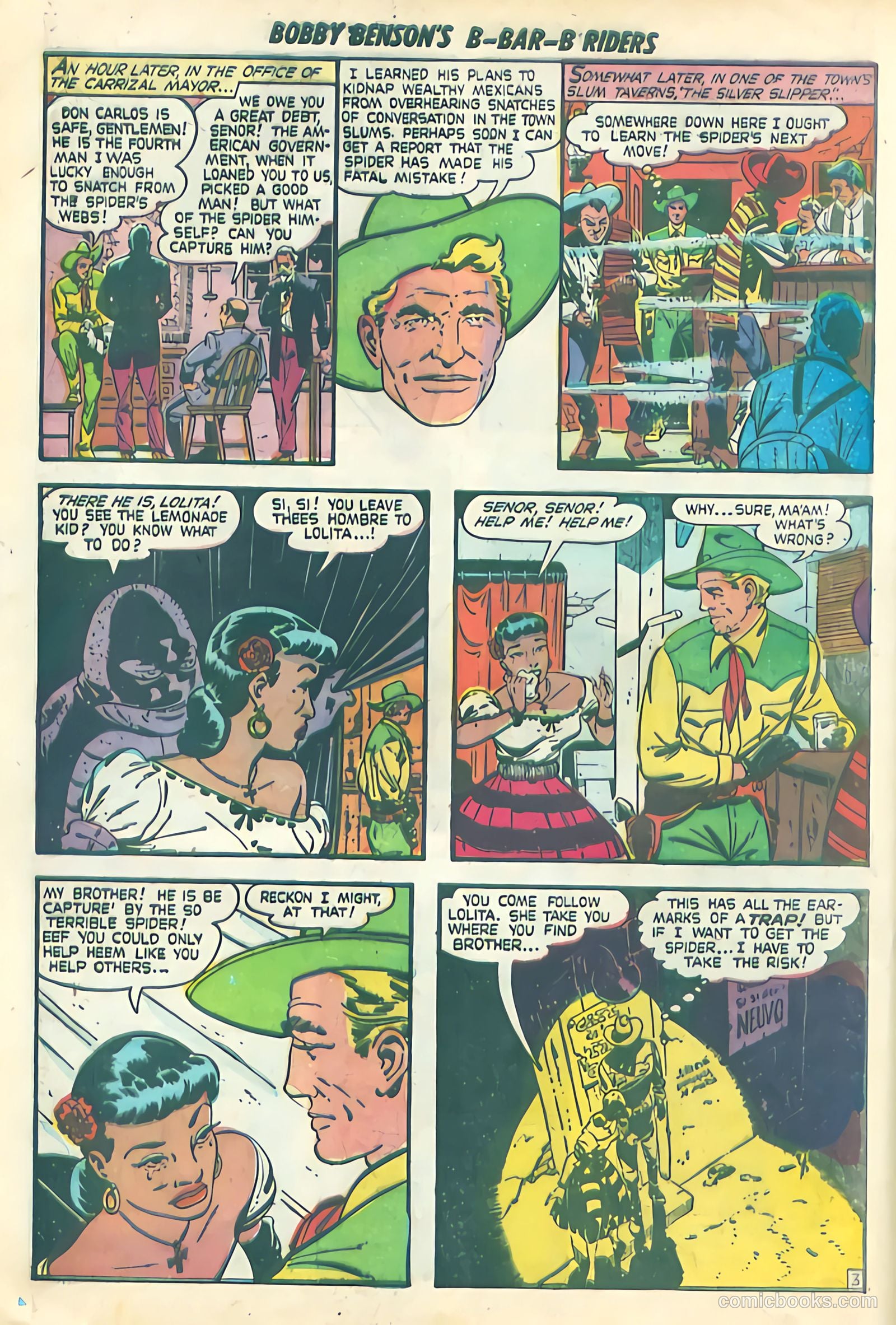 Bobby Benson's B-Bar-B Riders #4 (1950) — page 20 of 36