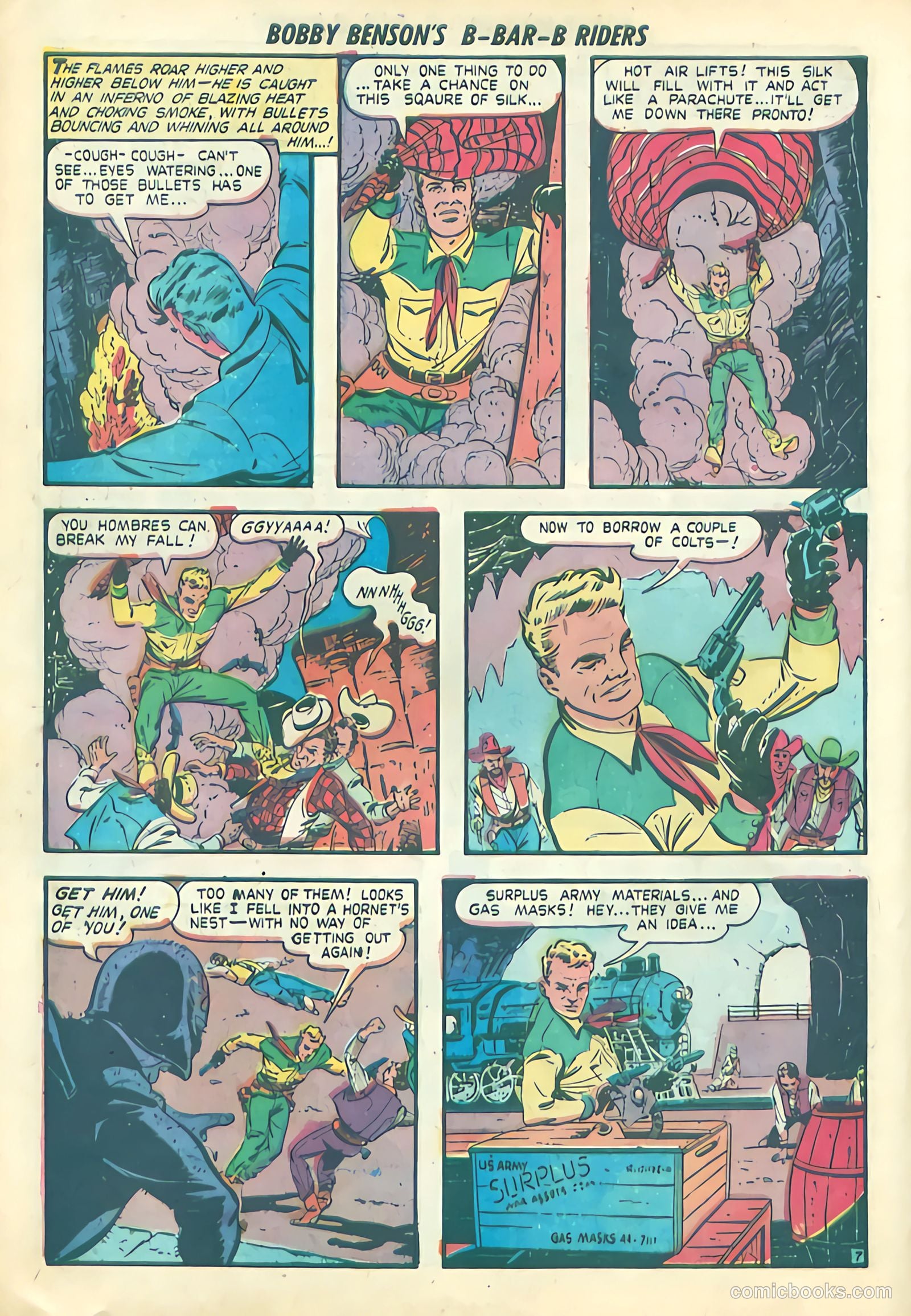 Bobby Benson's B-Bar-B Riders #4 (1950) — page 24 of 36