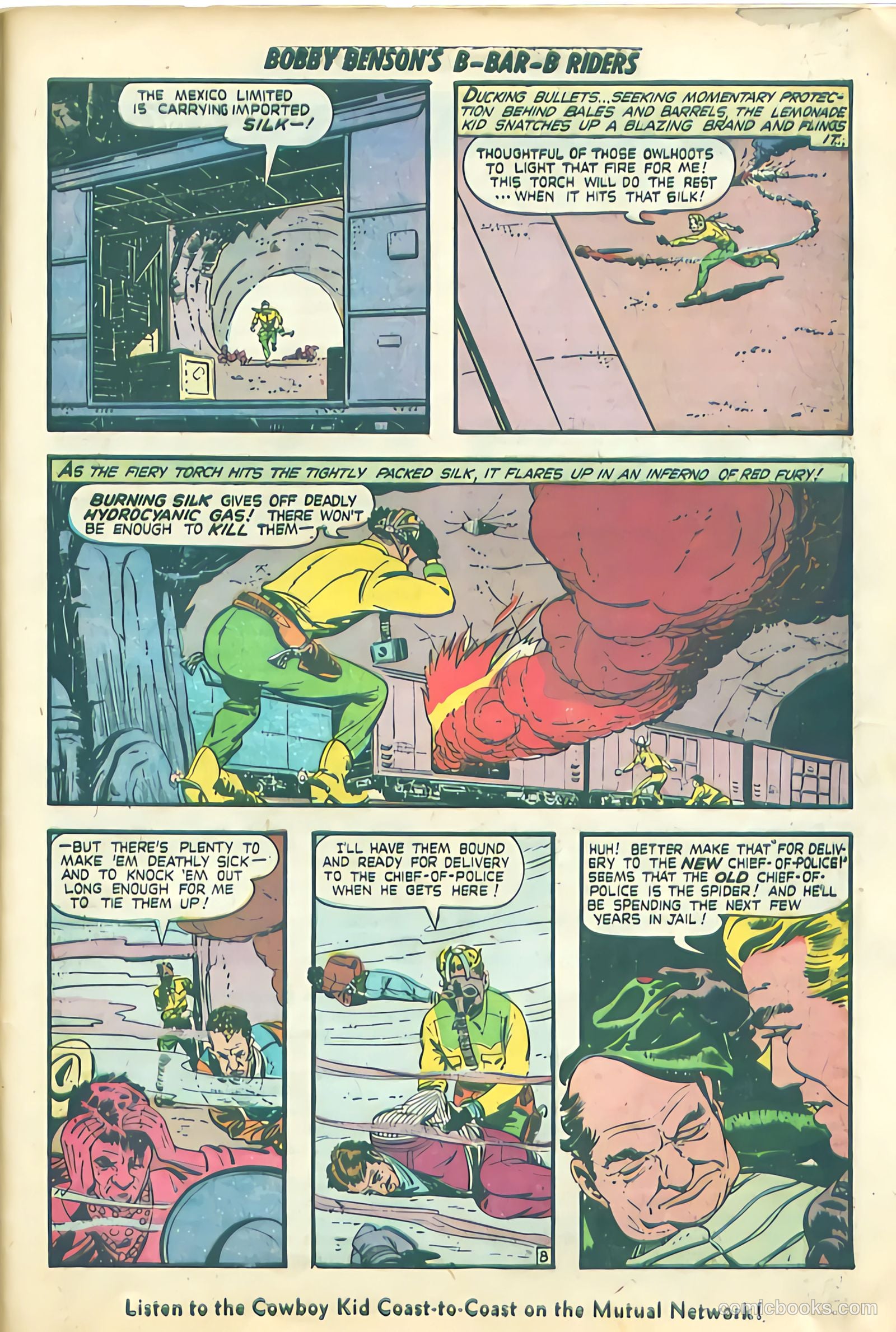 Bobby Benson's B-Bar-B Riders #4 (1950) — page 25 of 36