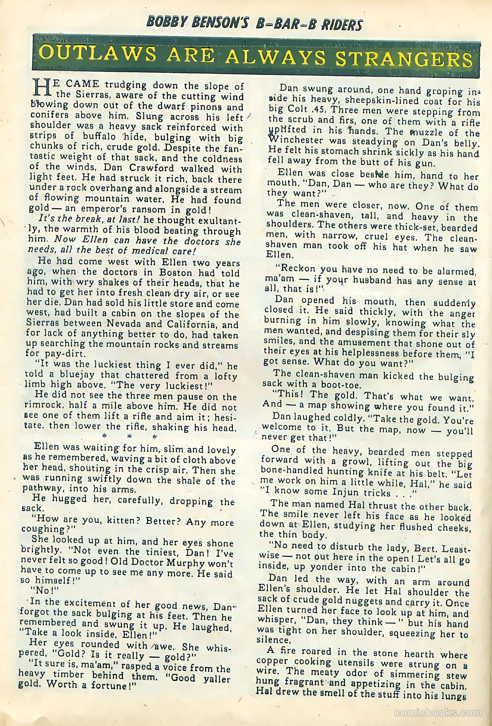 Bobby Benson's B-Bar-B Riders #4 (1950) — page 26 of 36