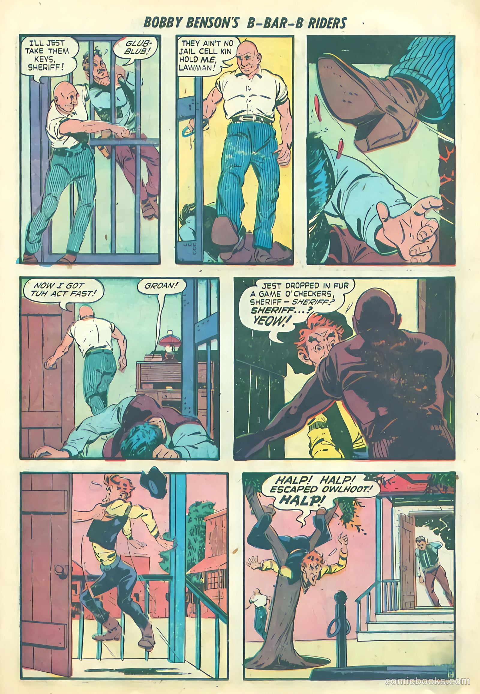 Bobby Benson's B-Bar-B Riders #4 (1950) — page 29 of 36