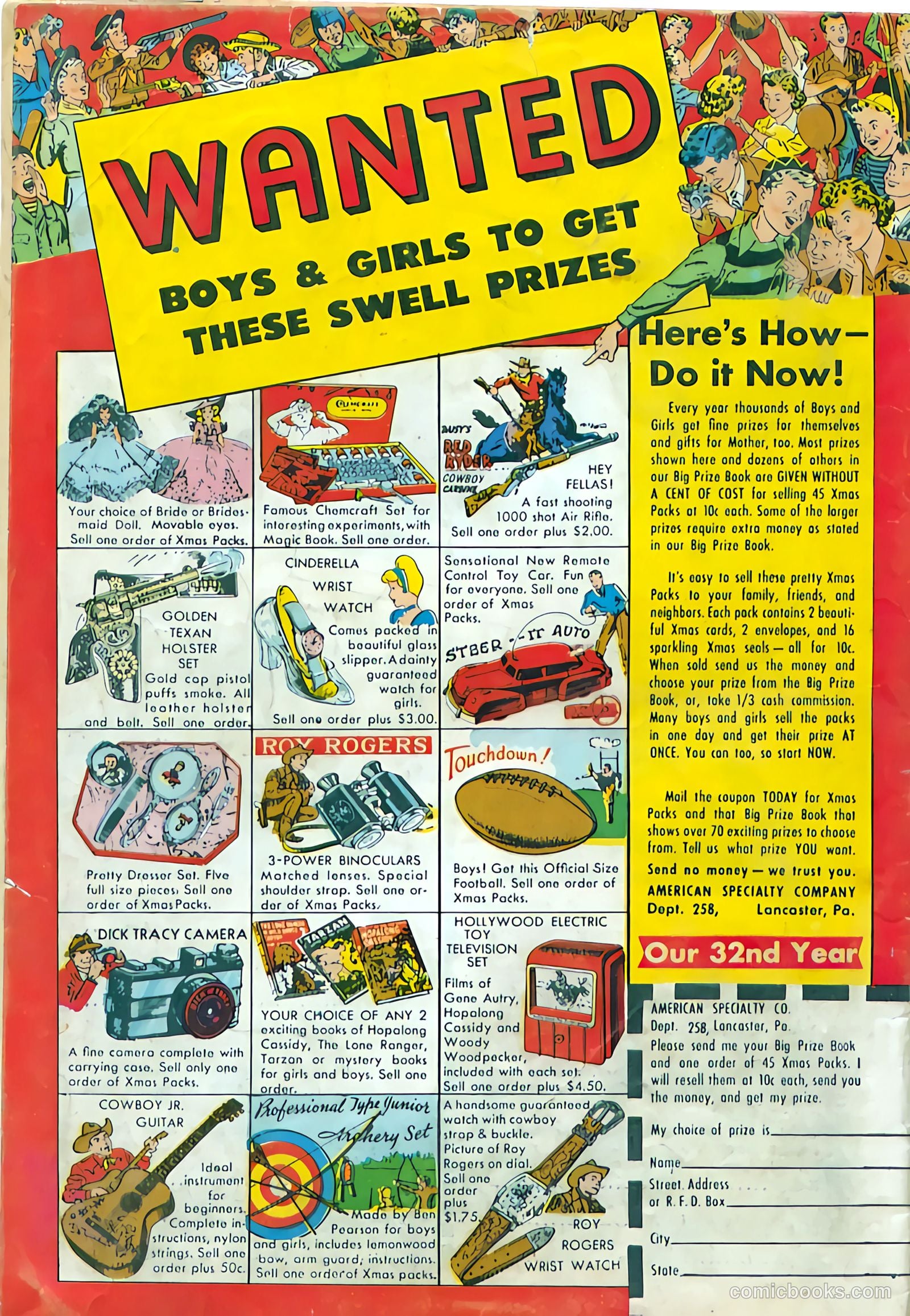 Bobby Benson's B-Bar-B Riders #4 (1950) — page 36 of 36