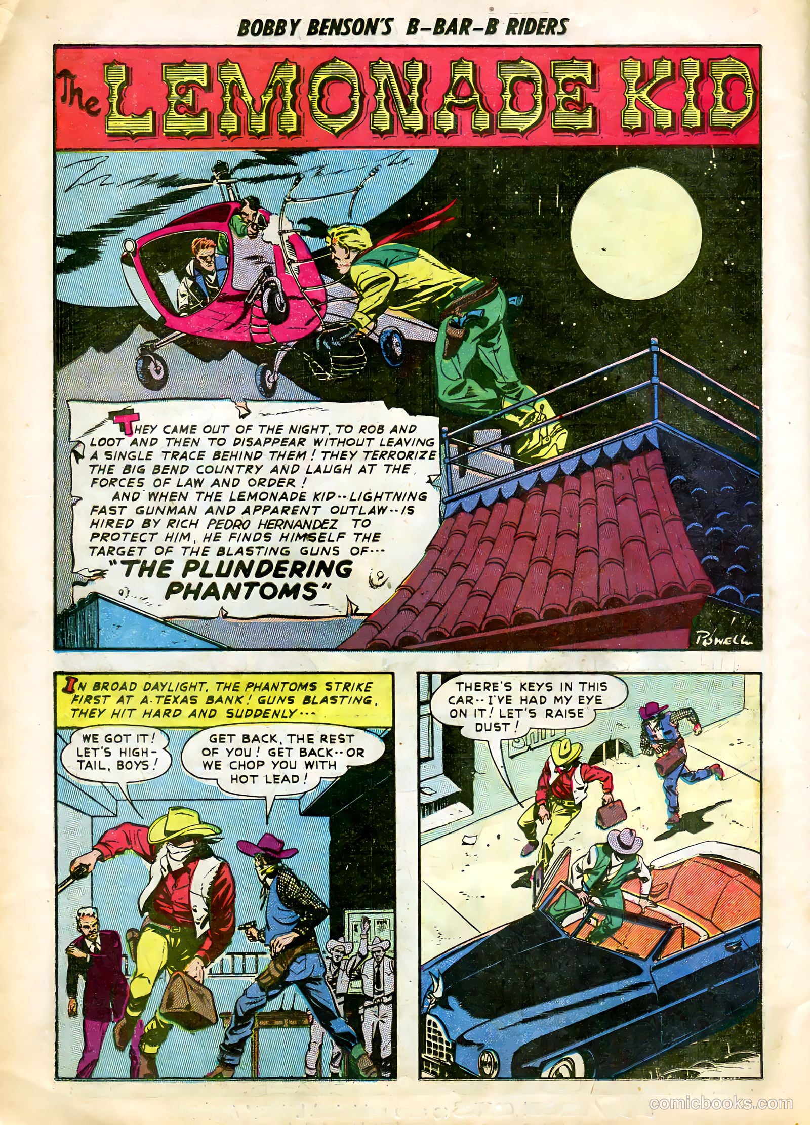 Bobby Benson's B-Bar-B Riders #5 (1951) — page 10 of 36