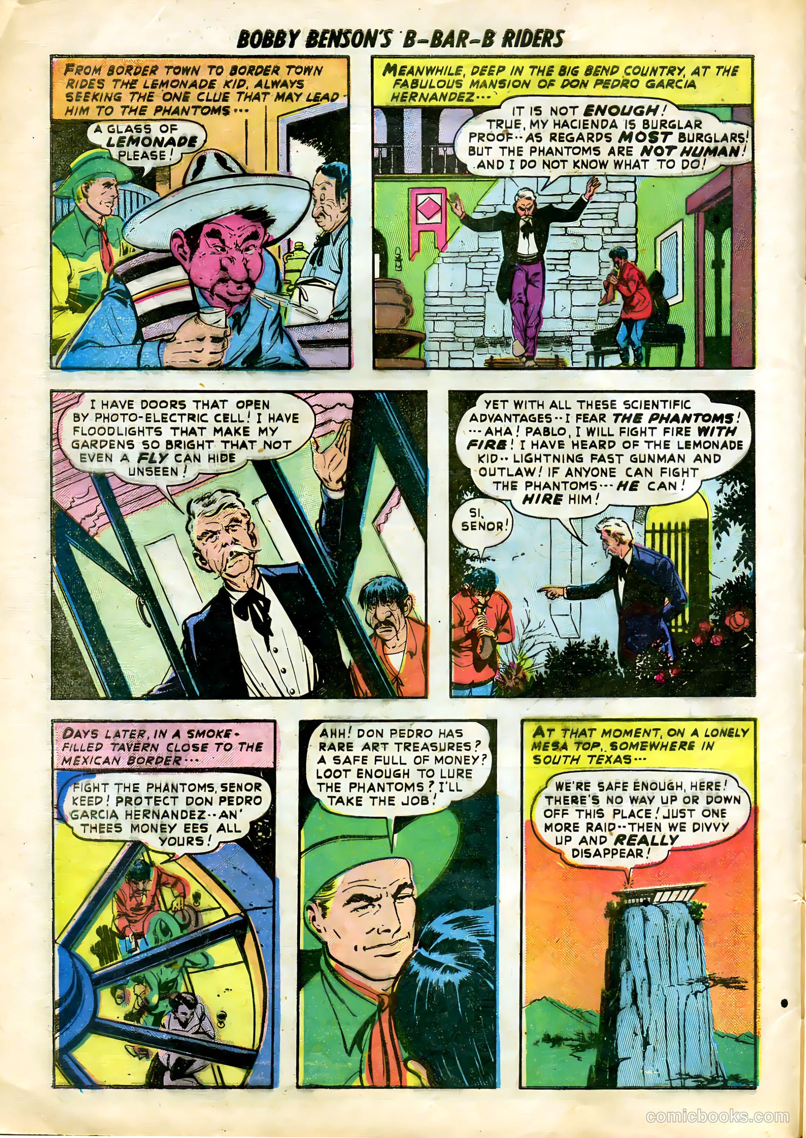 Bobby Benson's B-Bar-B Riders #5 (1951) — page 12 of 36