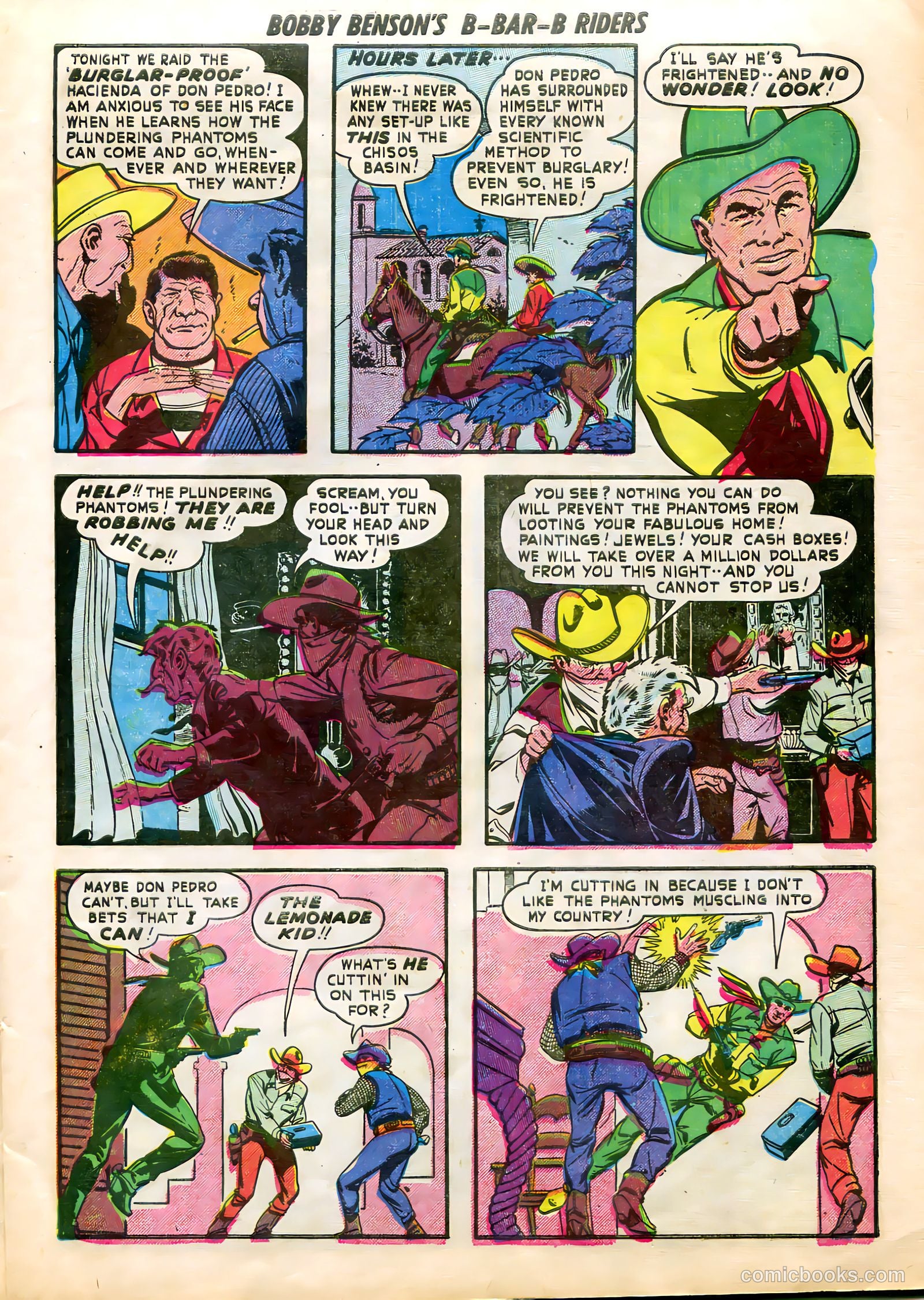 Bobby Benson's B-Bar-B Riders #5 (1951) — page 13 of 36