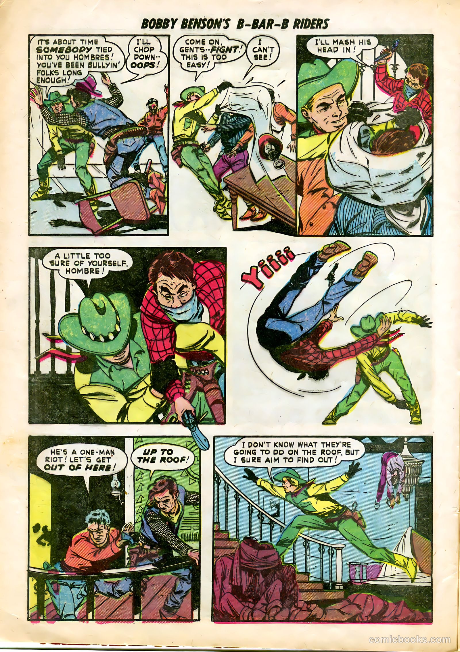 Bobby Benson's B-Bar-B Riders #5 (1951) — page 14 of 36