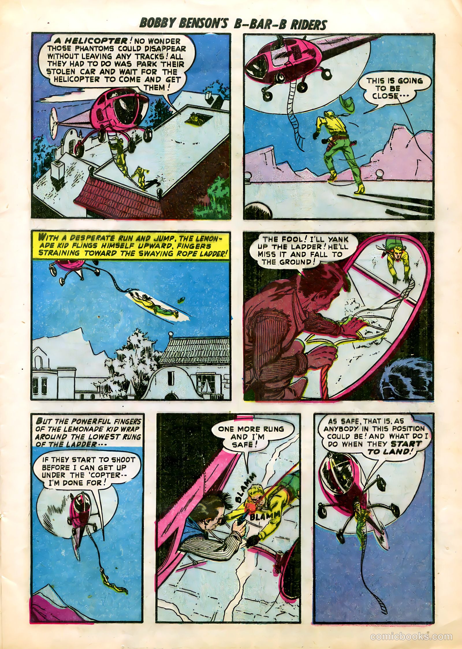 Bobby Benson's B-Bar-B Riders #5 (1951) — page 15 of 36
