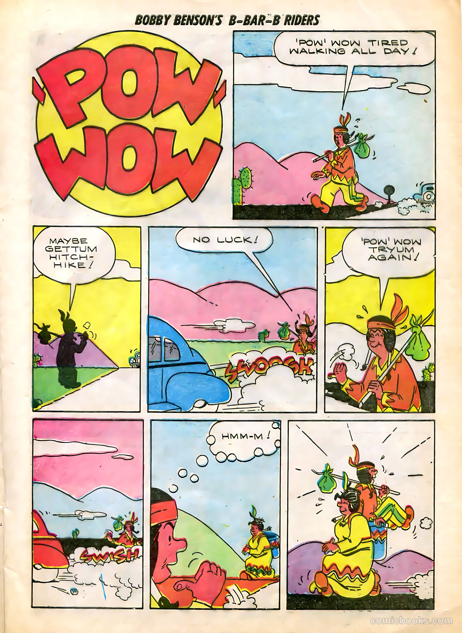 Bobby Benson's B-Bar-B Riders #5 (1951) — page 17 of 36