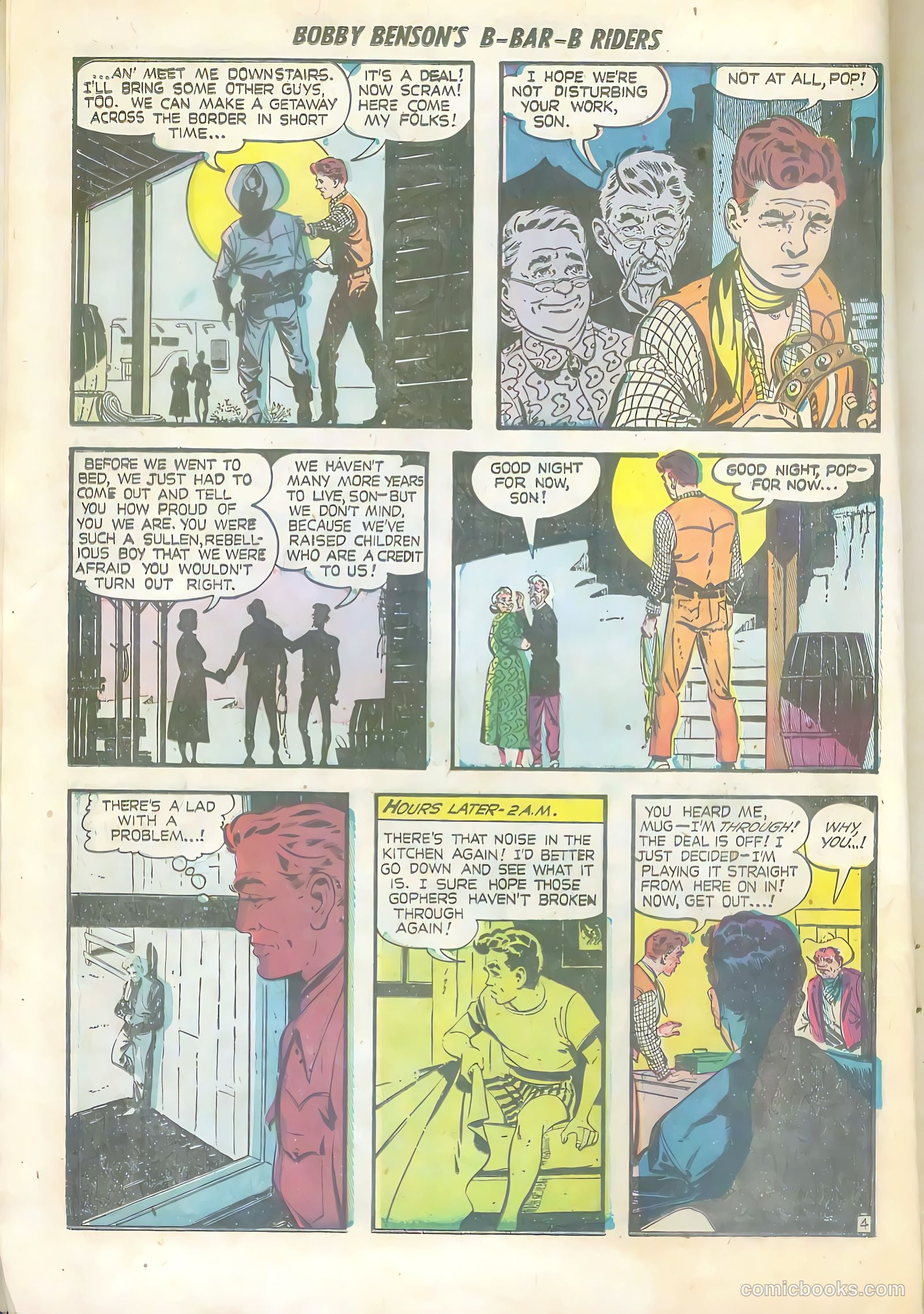 Bobby Benson's B-Bar-B Riders #6 (1951) — page 6 of 36