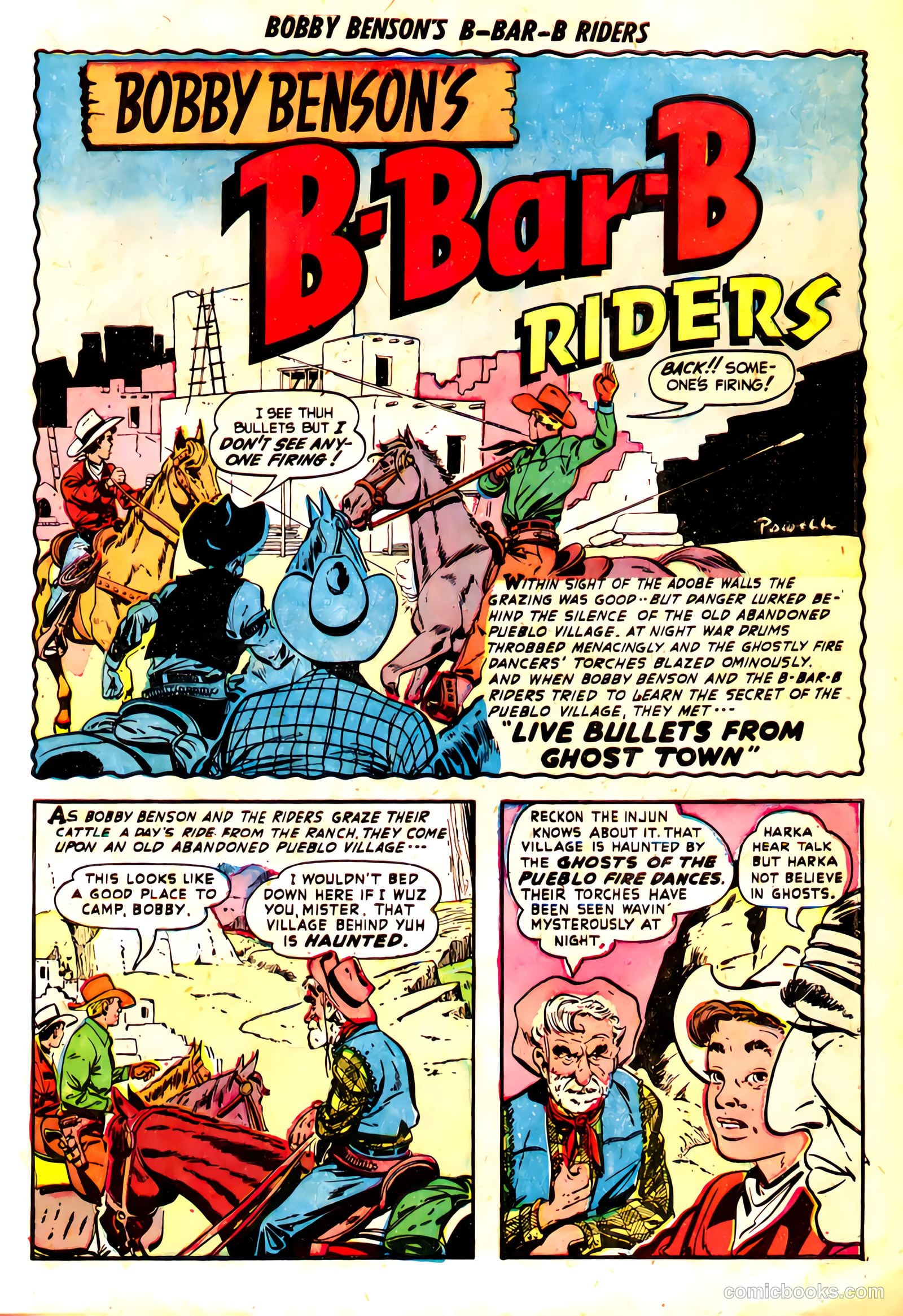 Bobby Benson's B-Bar-B Riders #7 (1951) — page 11 of 36