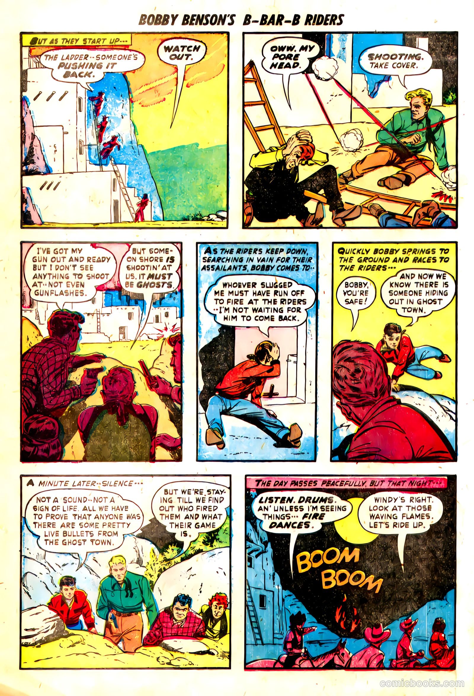 Bobby Benson's B-Bar-B Riders #7 (1951) — page 14 of 36