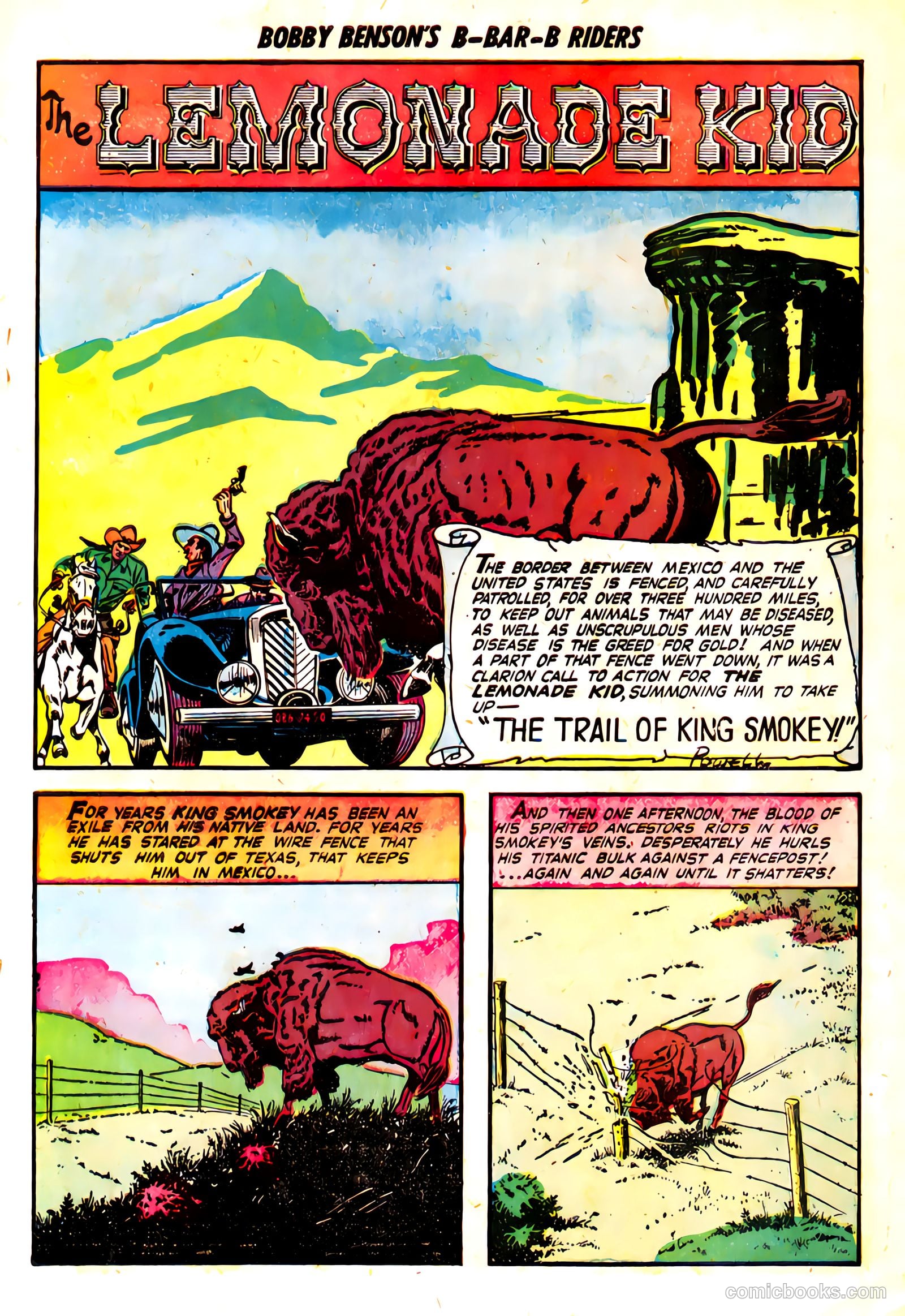 Bobby Benson's B-Bar-B Riders #7 (1951) — page 19 of 36