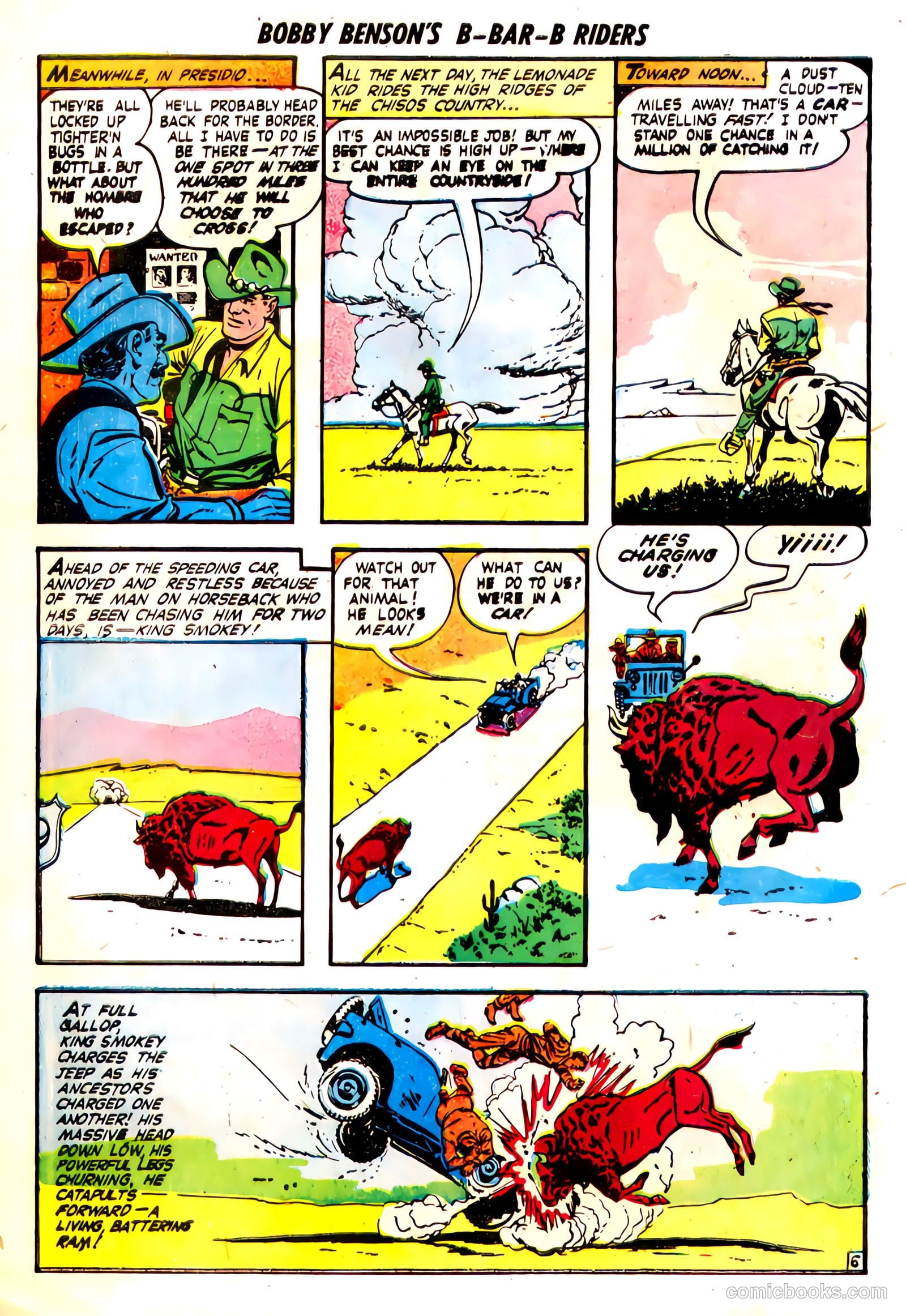 Bobby Benson's B-Bar-B Riders #7 (1951) — page 24 of 36