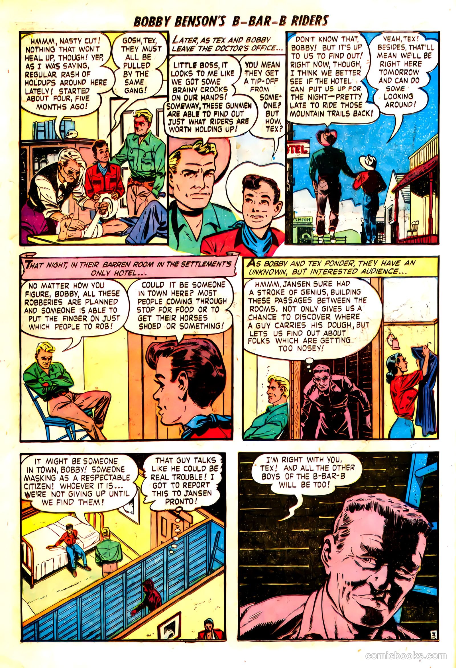 Bobby Benson's B-Bar-B Riders #7 (1951) — page 28 of 36