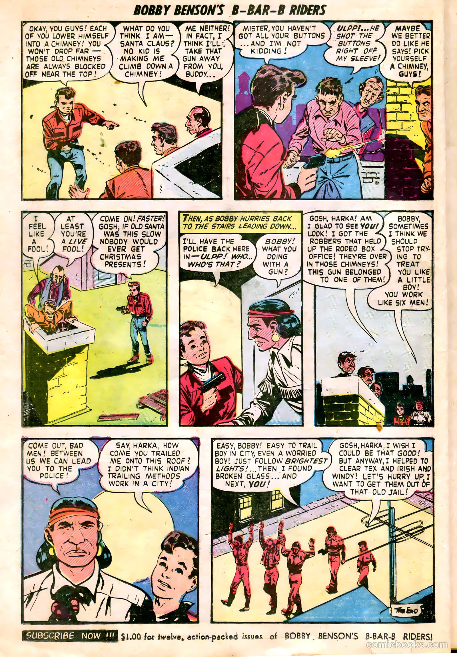 Bobby Benson's B-Bar-B Riders #8 (1951) — page 11 of 37
