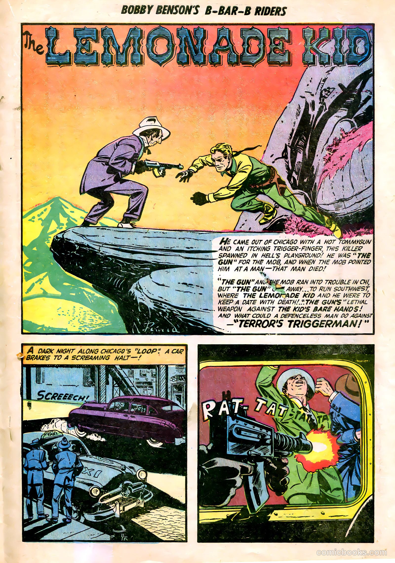 Bobby Benson's B-Bar-B Riders #8 (1951) — page 20 of 37