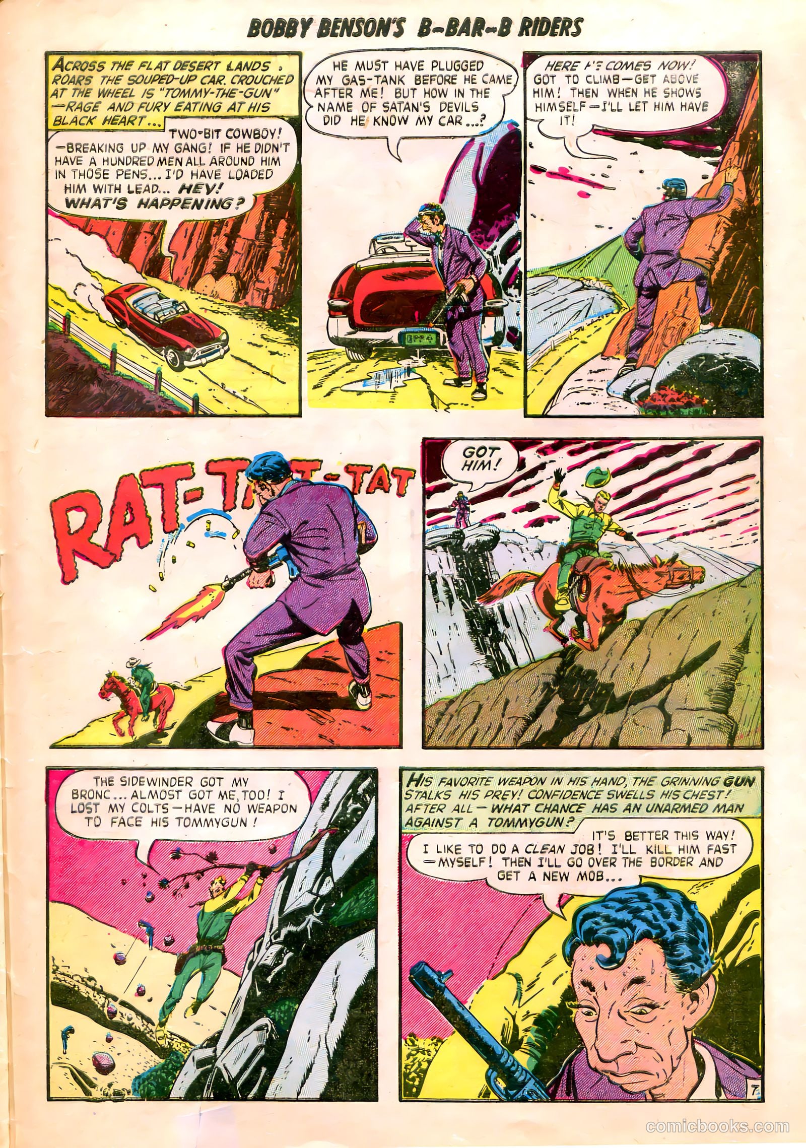 Bobby Benson's B-Bar-B Riders #8 (1951) — page 26 of 37