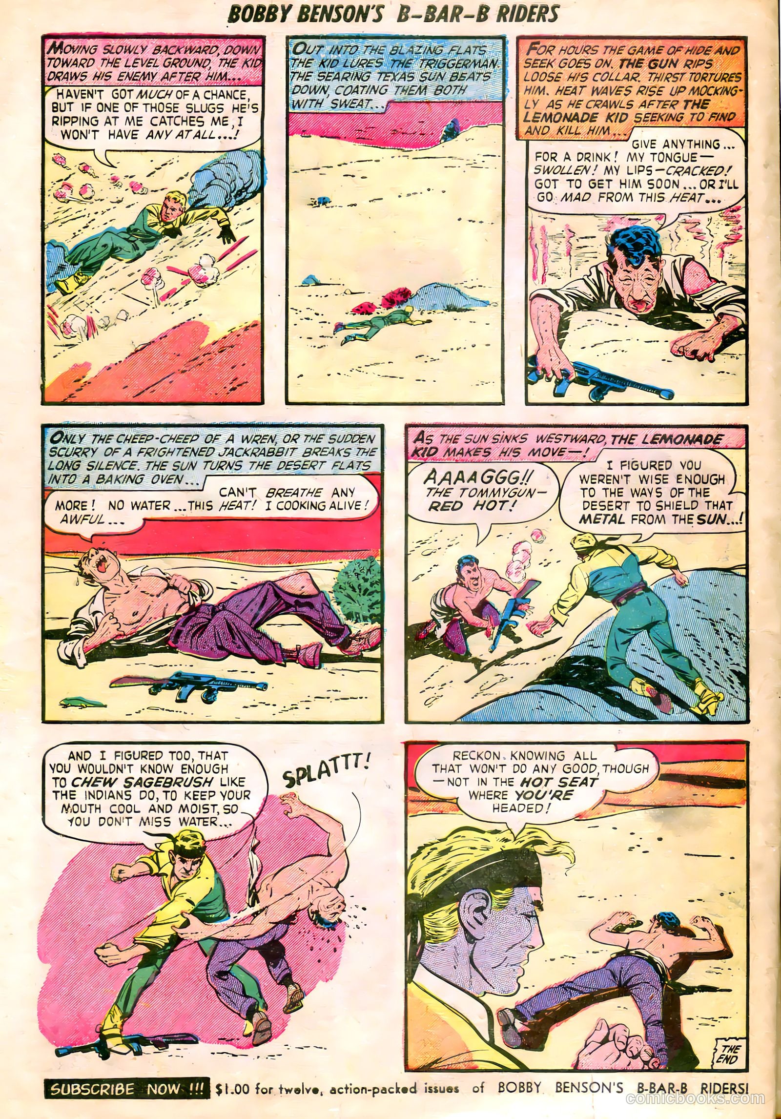 Bobby Benson's B-Bar-B Riders #8 (1951) — page 27 of 37