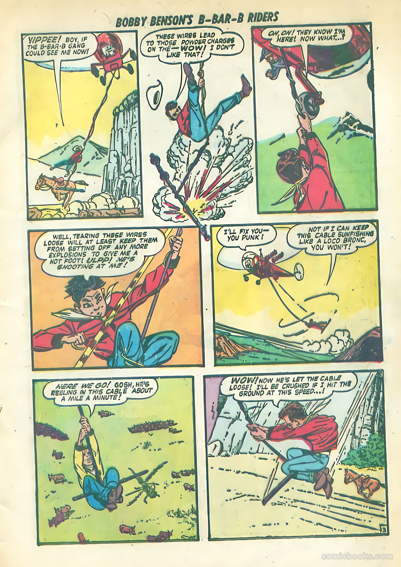 Bobby Benson's B-Bar-B Riders #9 (1951) — page 5 of 36