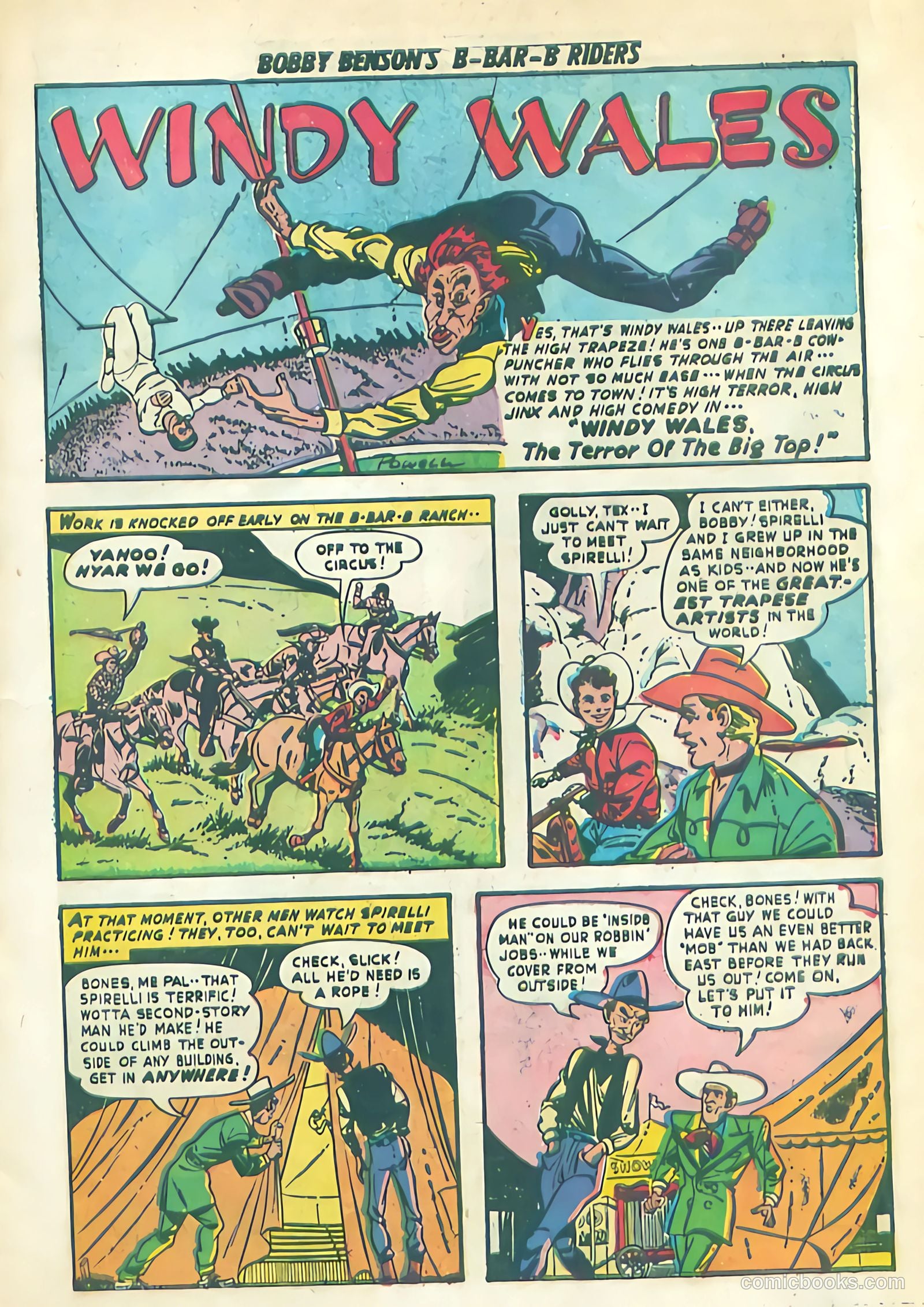 Bobby Benson's B-Bar-B Riders #9 (1951) — page 11 of 36