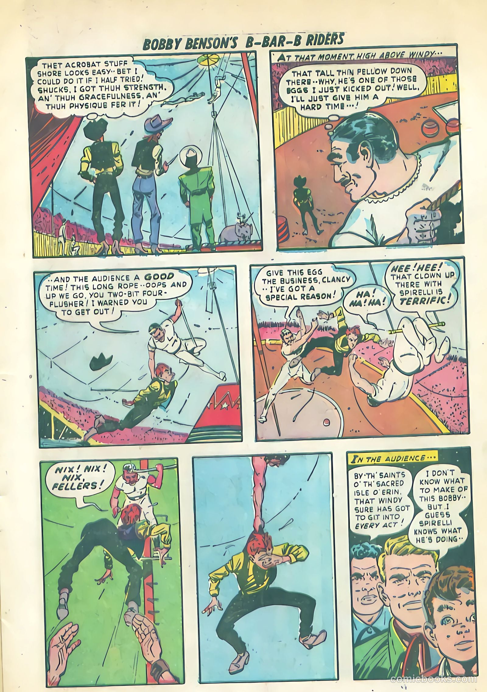 Bobby Benson's B-Bar-B Riders #9 (1951) — page 13 of 36
