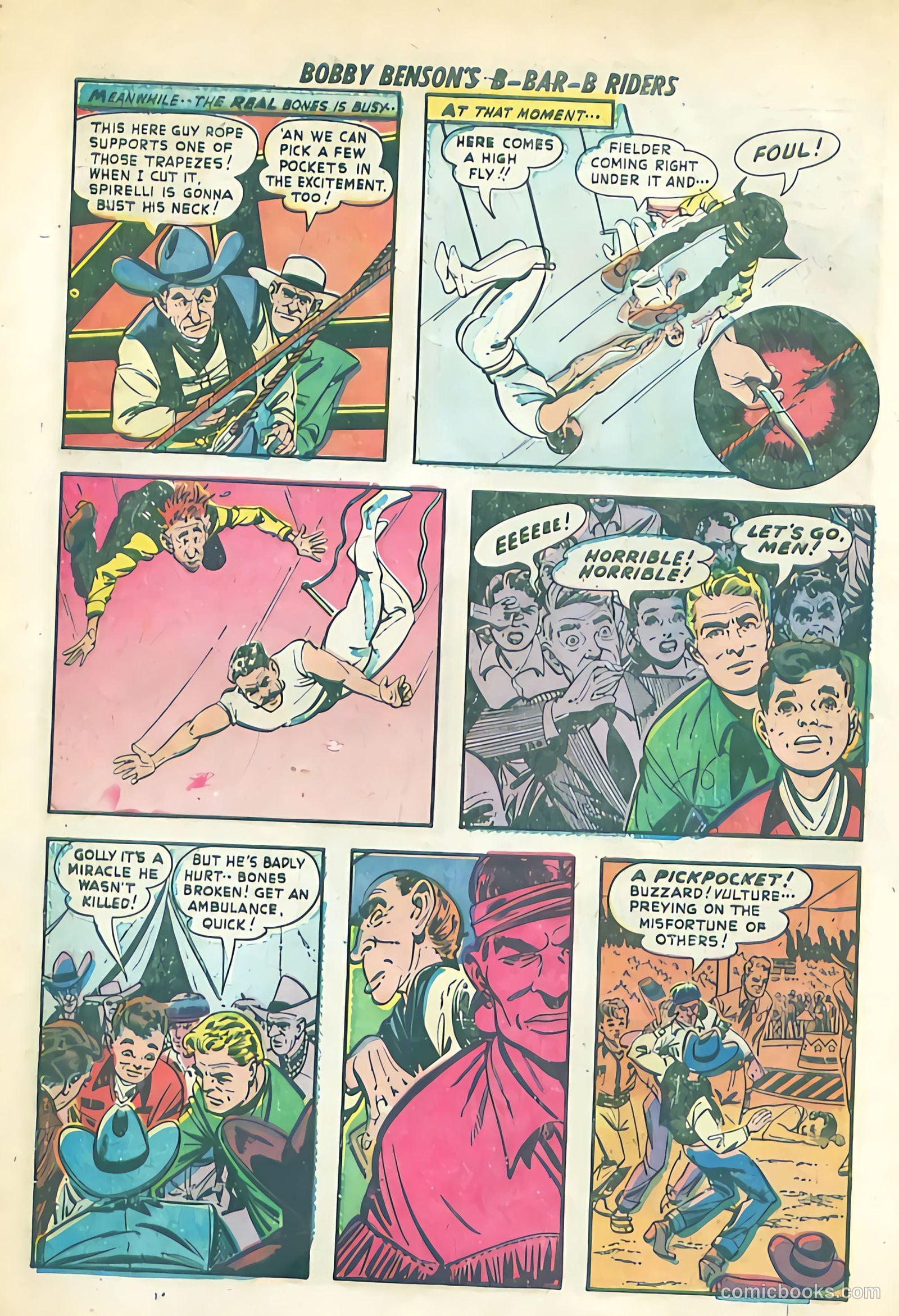 Bobby Benson's B-Bar-B Riders #9 (1951) — page 14 of 36