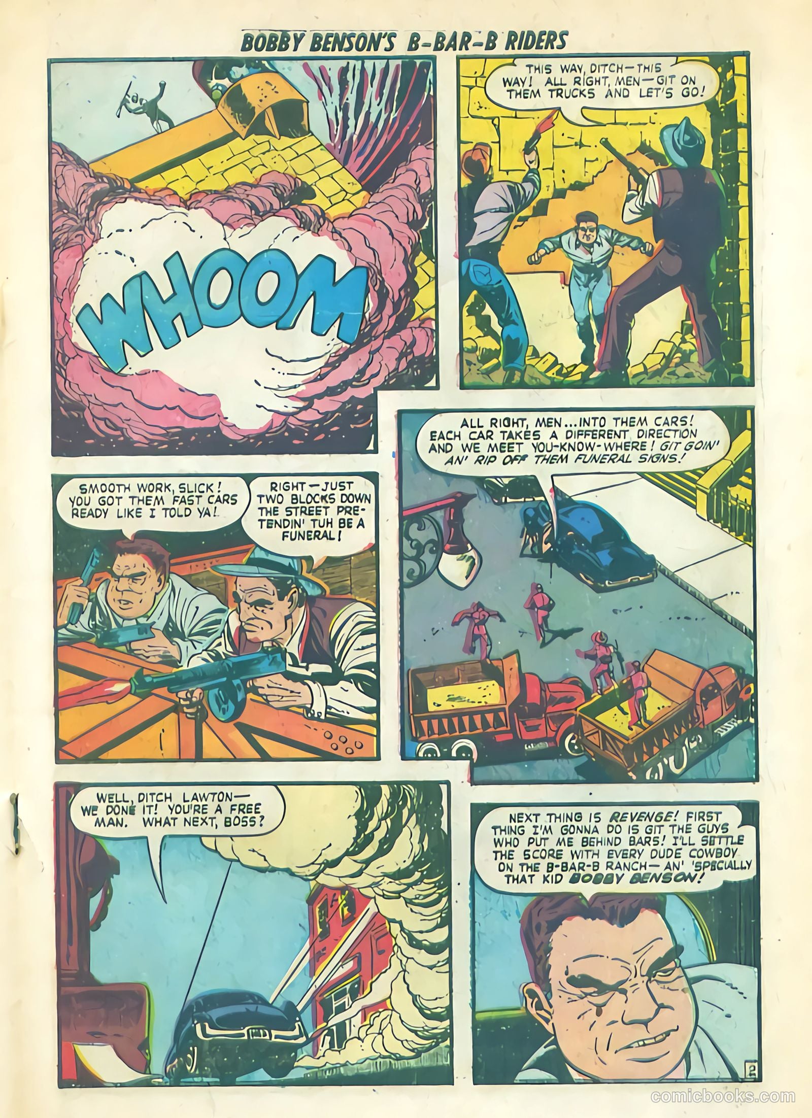 Bobby Benson's B-Bar-B Riders #9 (1951) — page 19 of 36