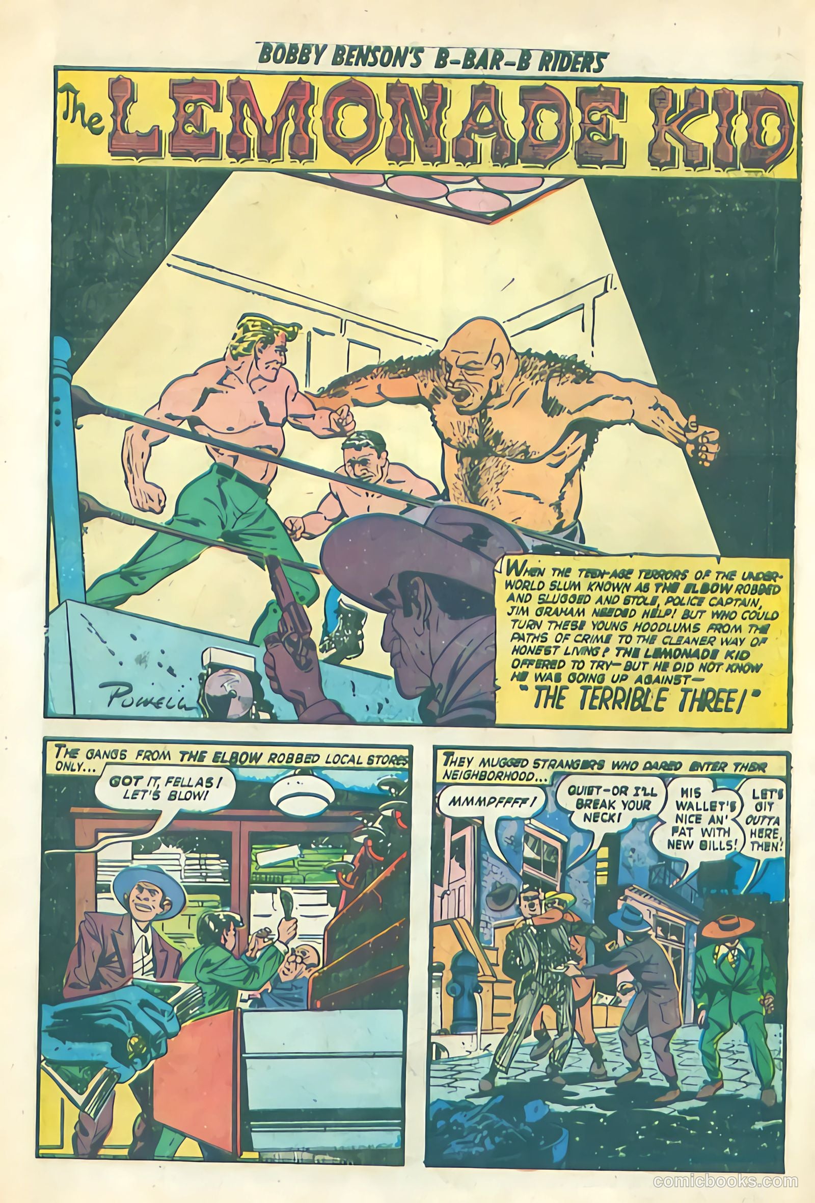 Bobby Benson's B-Bar-B Riders #9 (1951) — page 26 of 36
