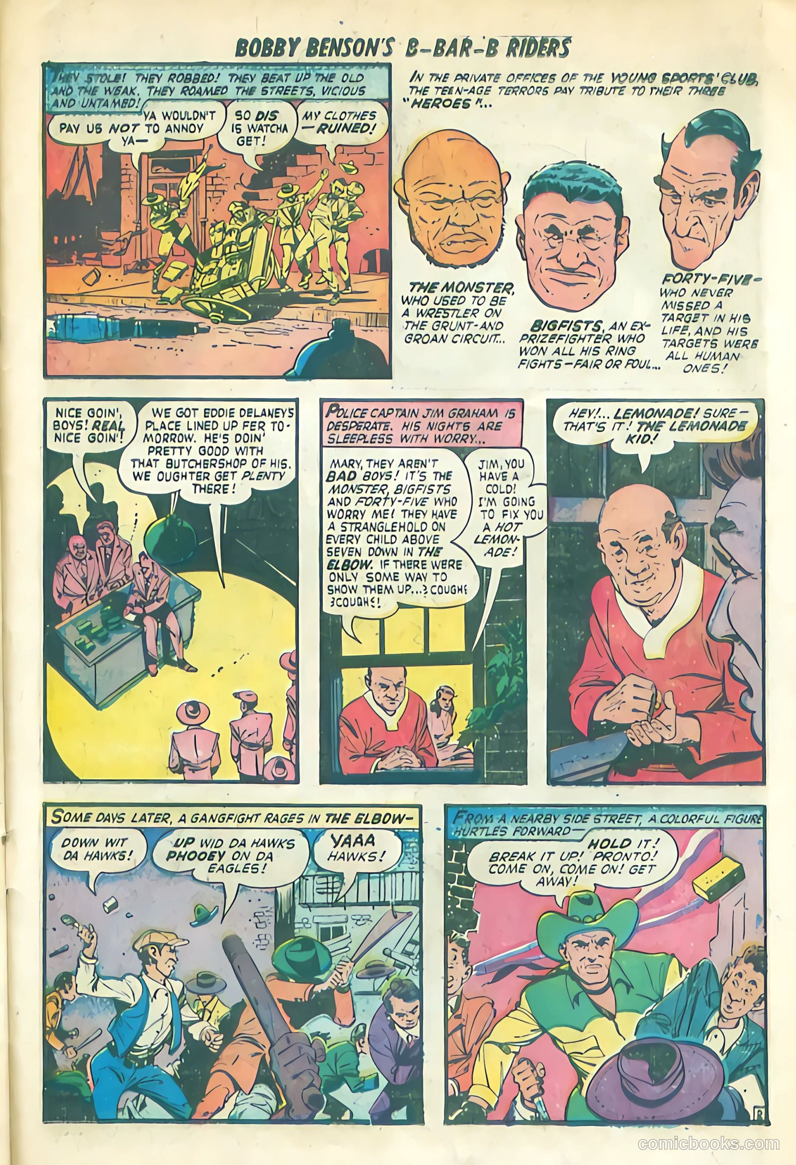 Bobby Benson's B-Bar-B Riders #9 (1951) — page 27 of 36