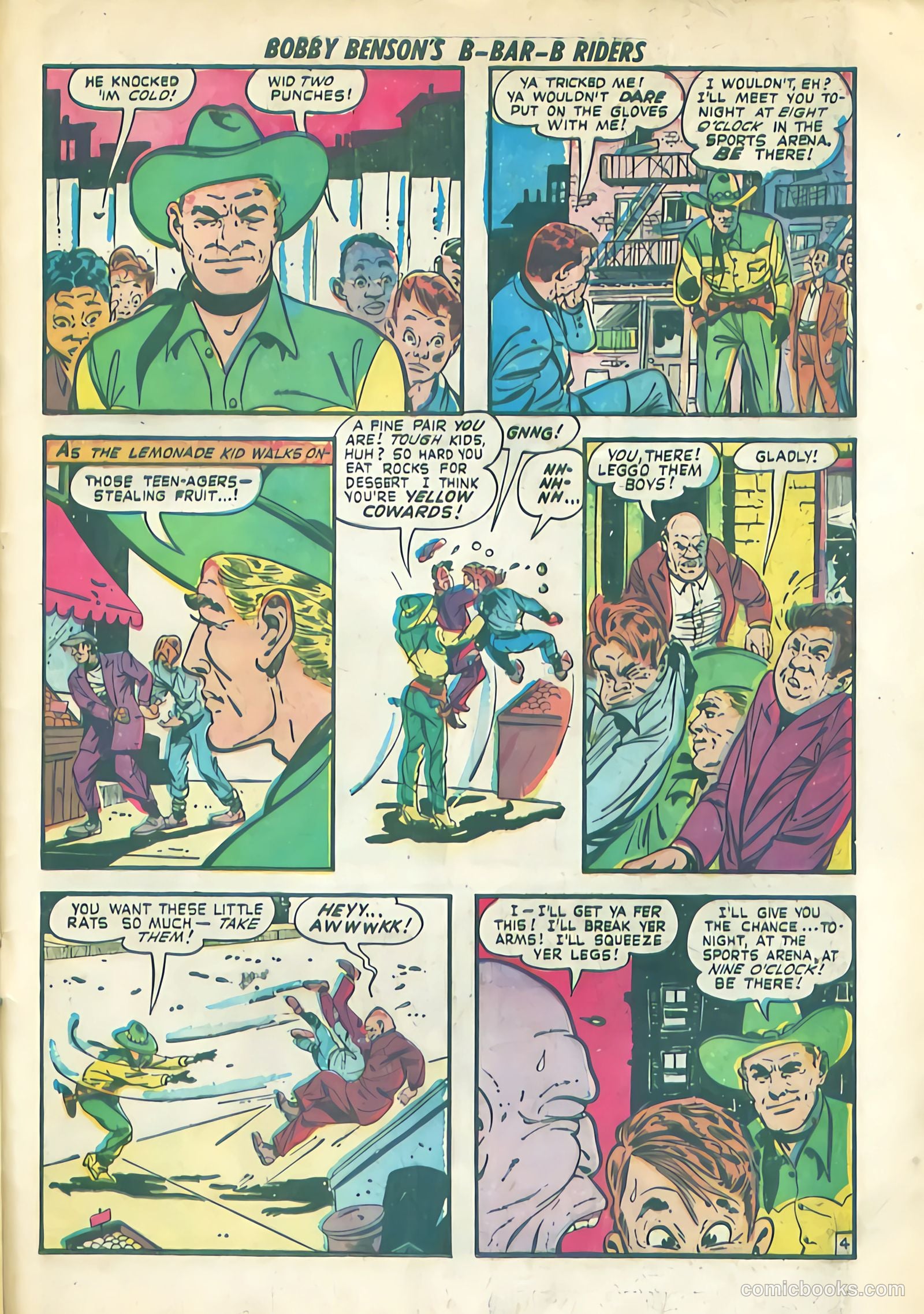 Bobby Benson's B-Bar-B Riders #9 (1951) — page 29 of 36