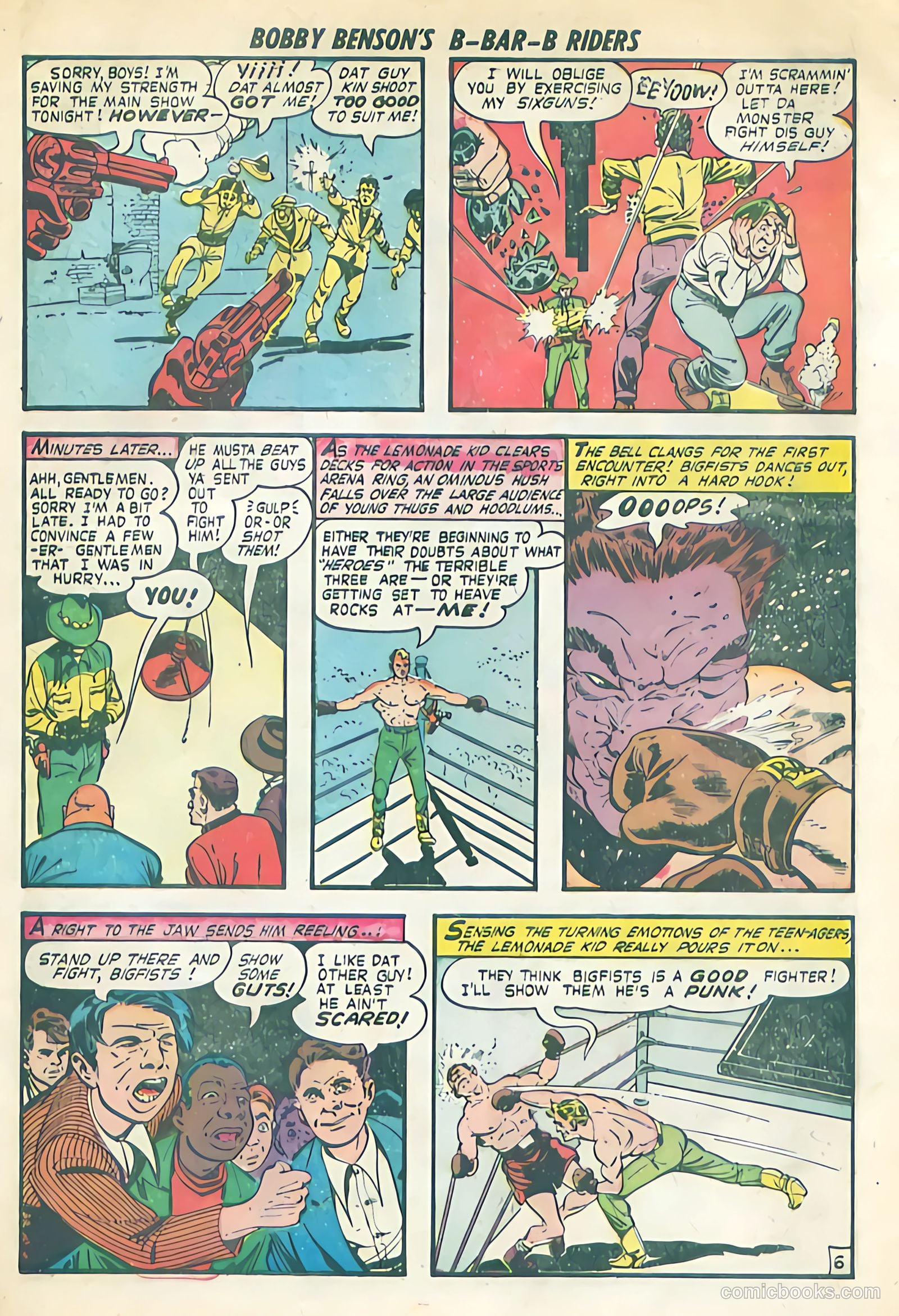 Bobby Benson's B-Bar-B Riders #9 (1951) — page 31 of 36