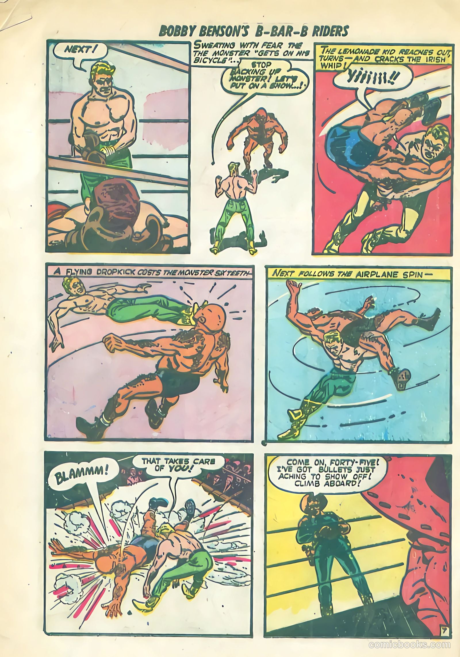 Bobby Benson's B-Bar-B Riders #9 (1951) — page 32 of 36