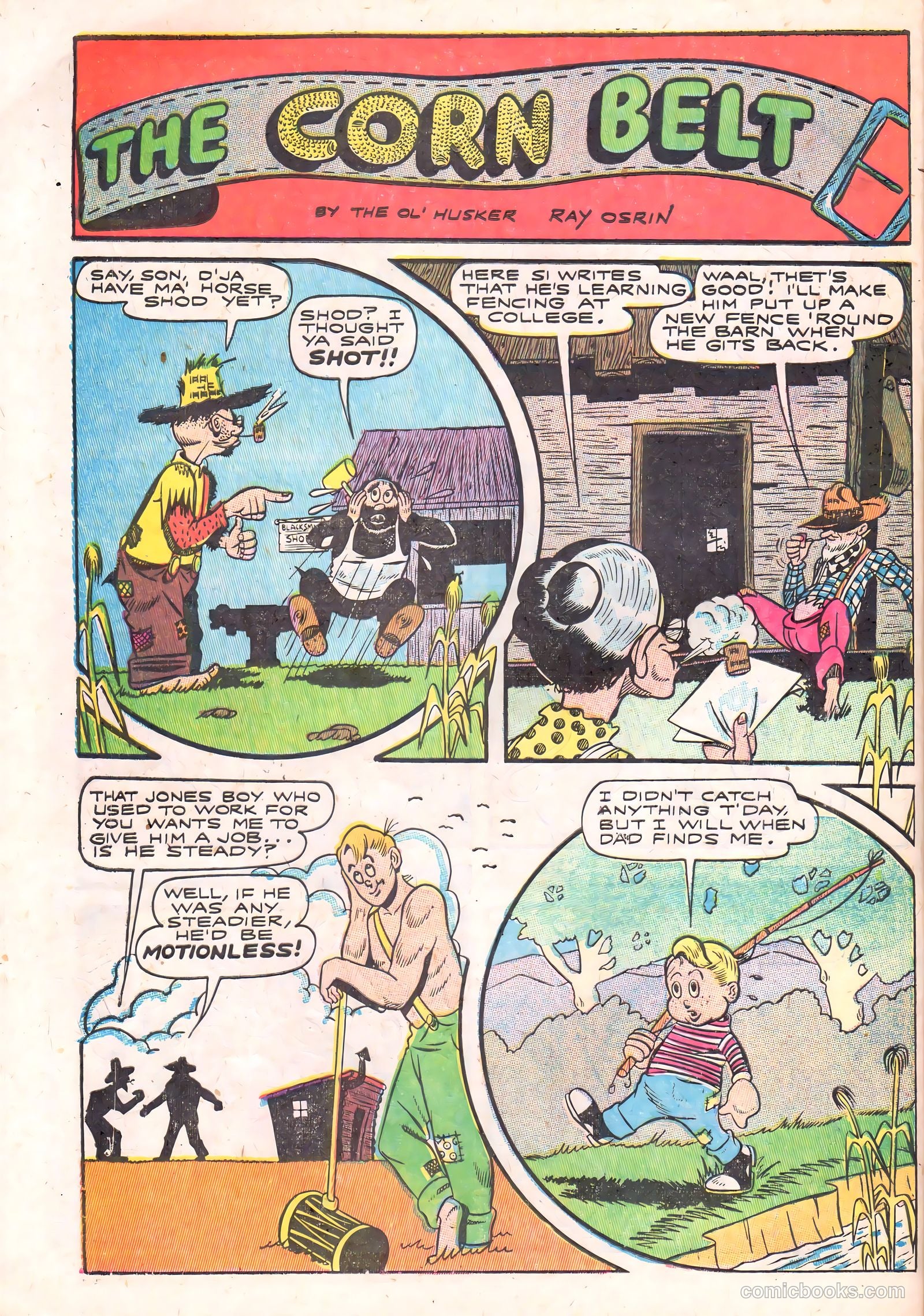 Bobby Comics #1 (1946) — page 42 of 52