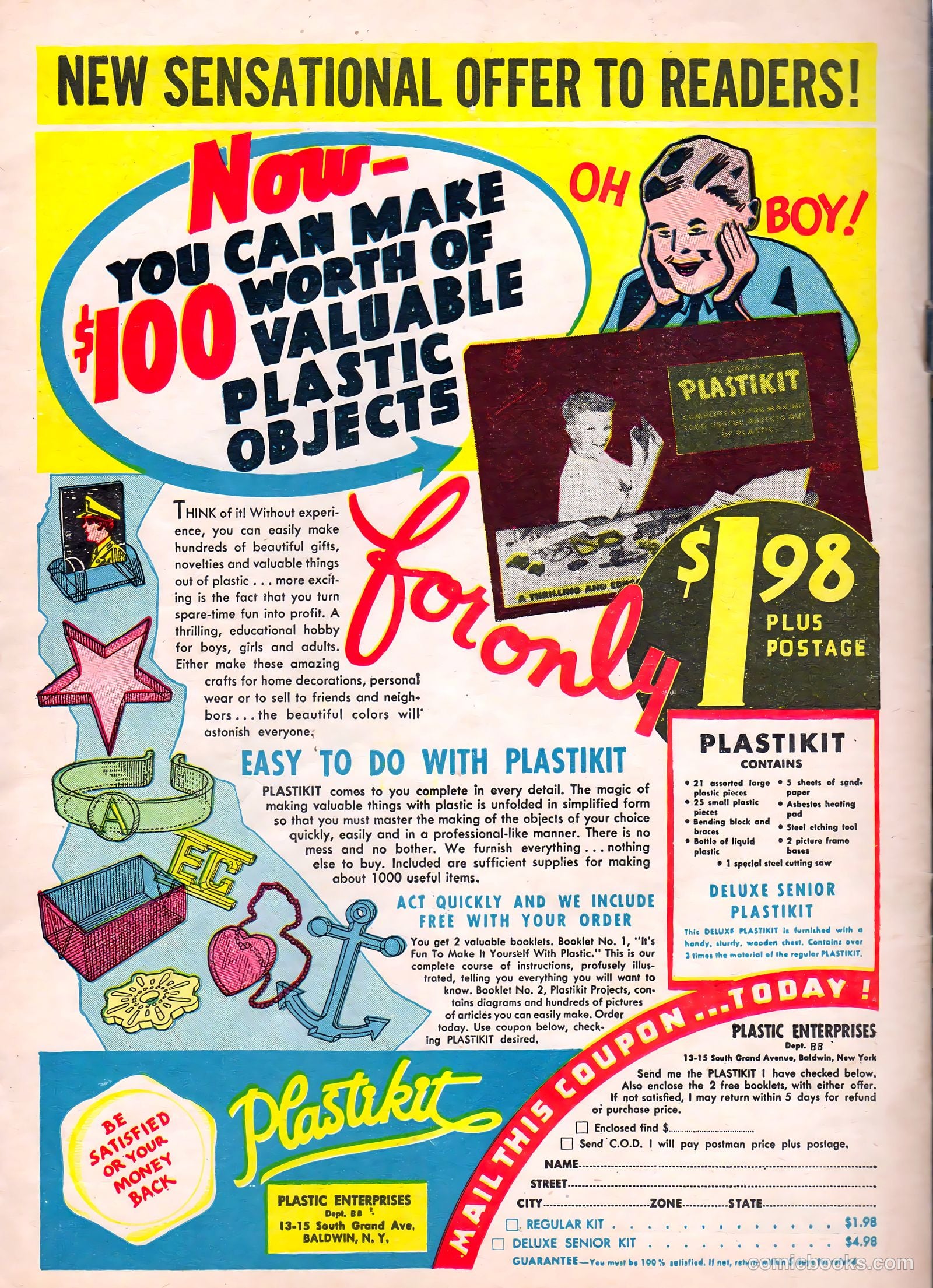 Bobby Comics #1 (1946) — page 52 of 52