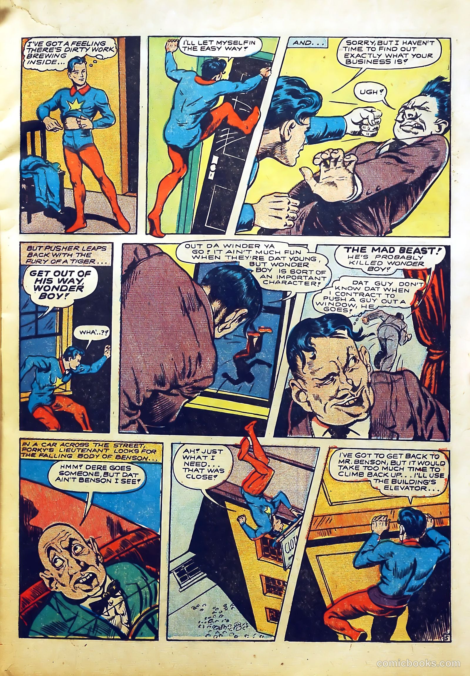 Bomber Comics #1 (1944) — page 7 of 60