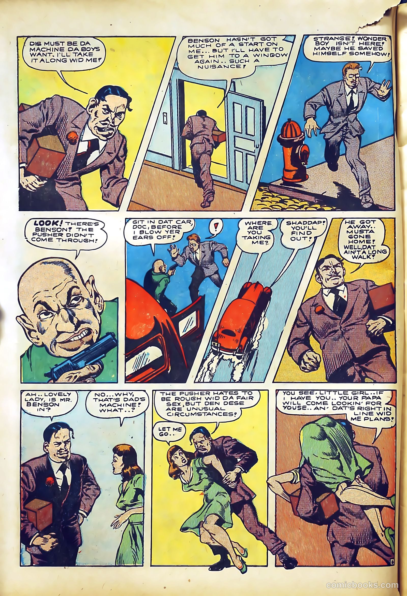 Bomber Comics #1 (1944) — page 8 of 60