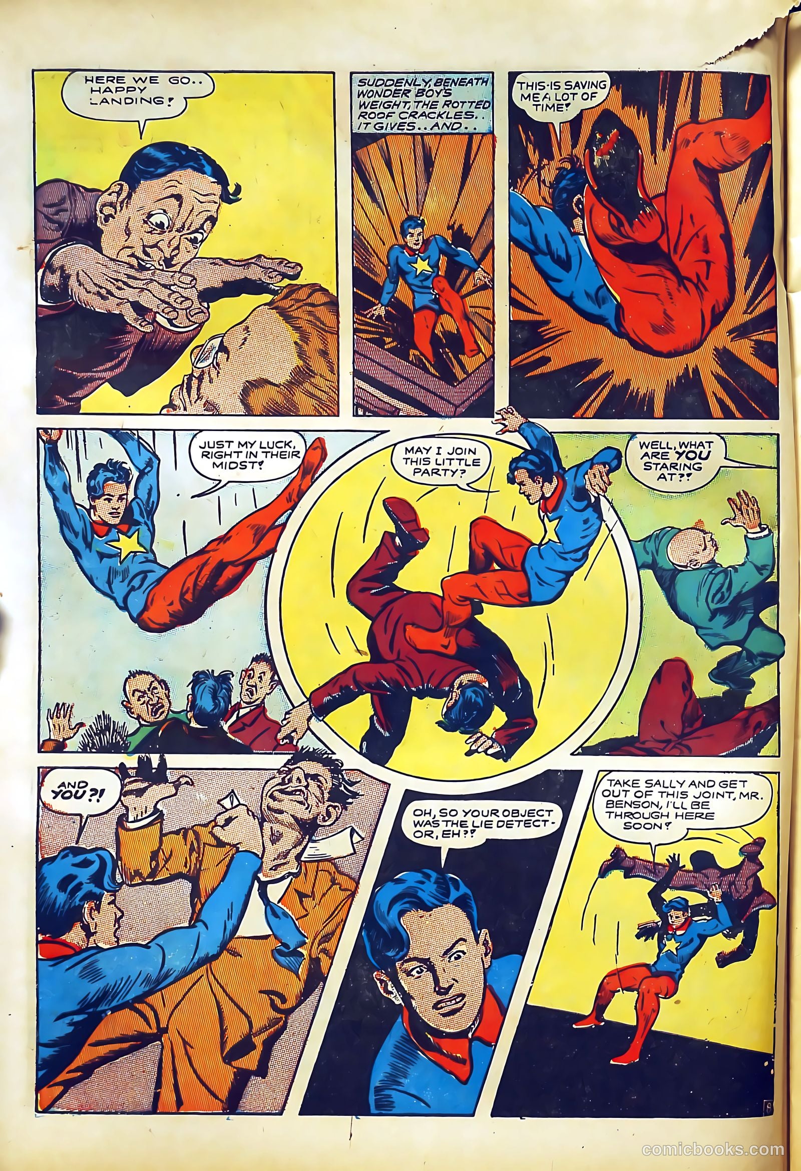 Bomber Comics #1 (1944) — page 10 of 60