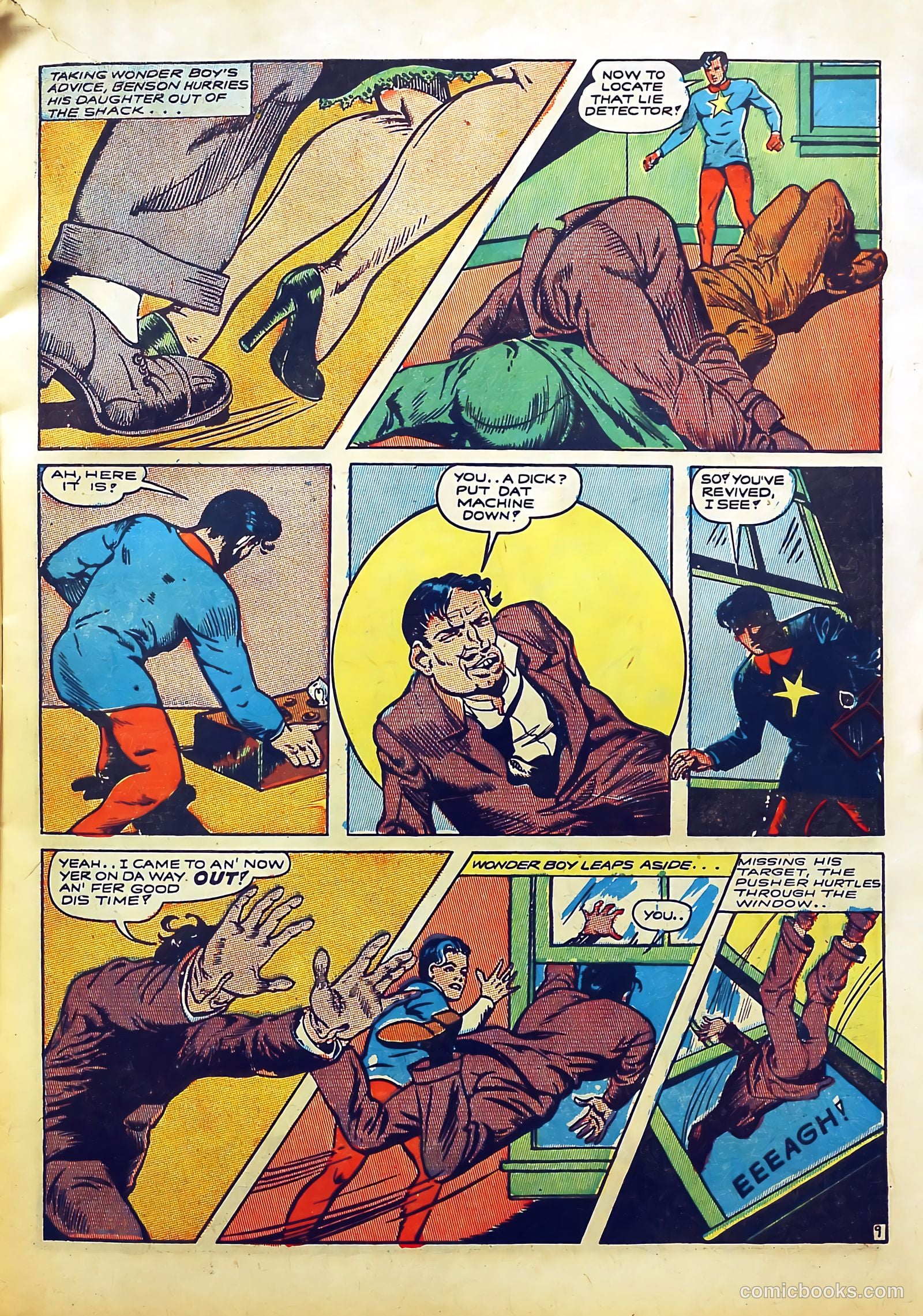 Bomber Comics #1 (1944) — page 11 of 60