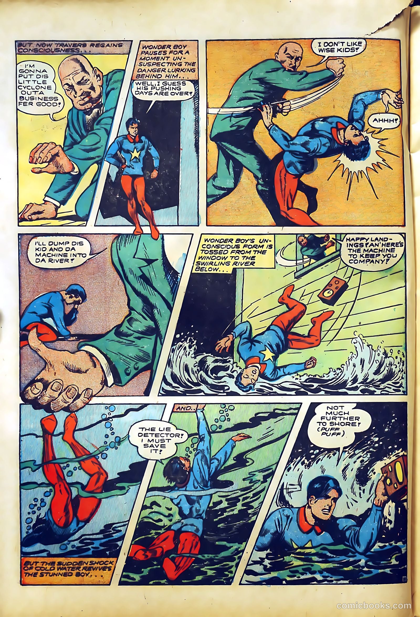Bomber Comics #1 (1944) — page 12 of 60