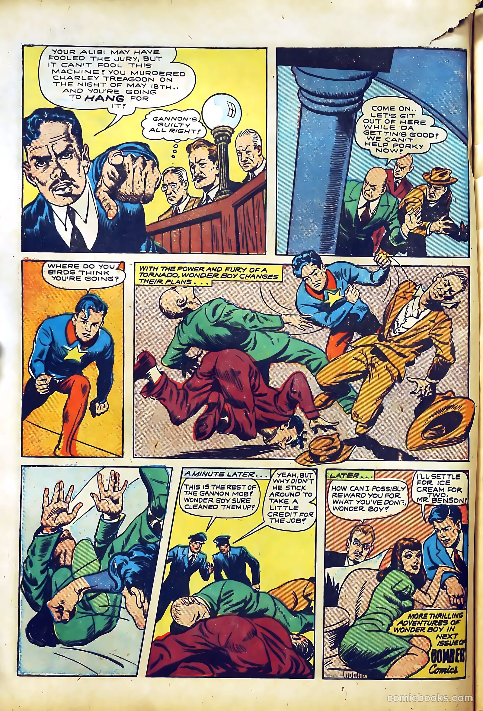 Bomber Comics #1 (1944) — page 14 of 60