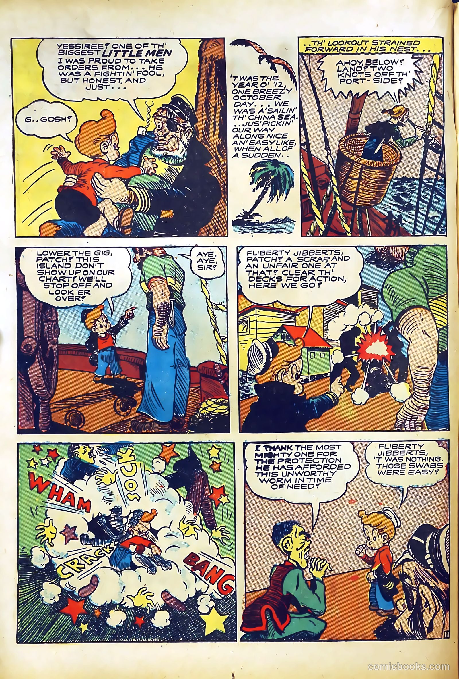 Bomber Comics #1 (1944) — page 24 of 60