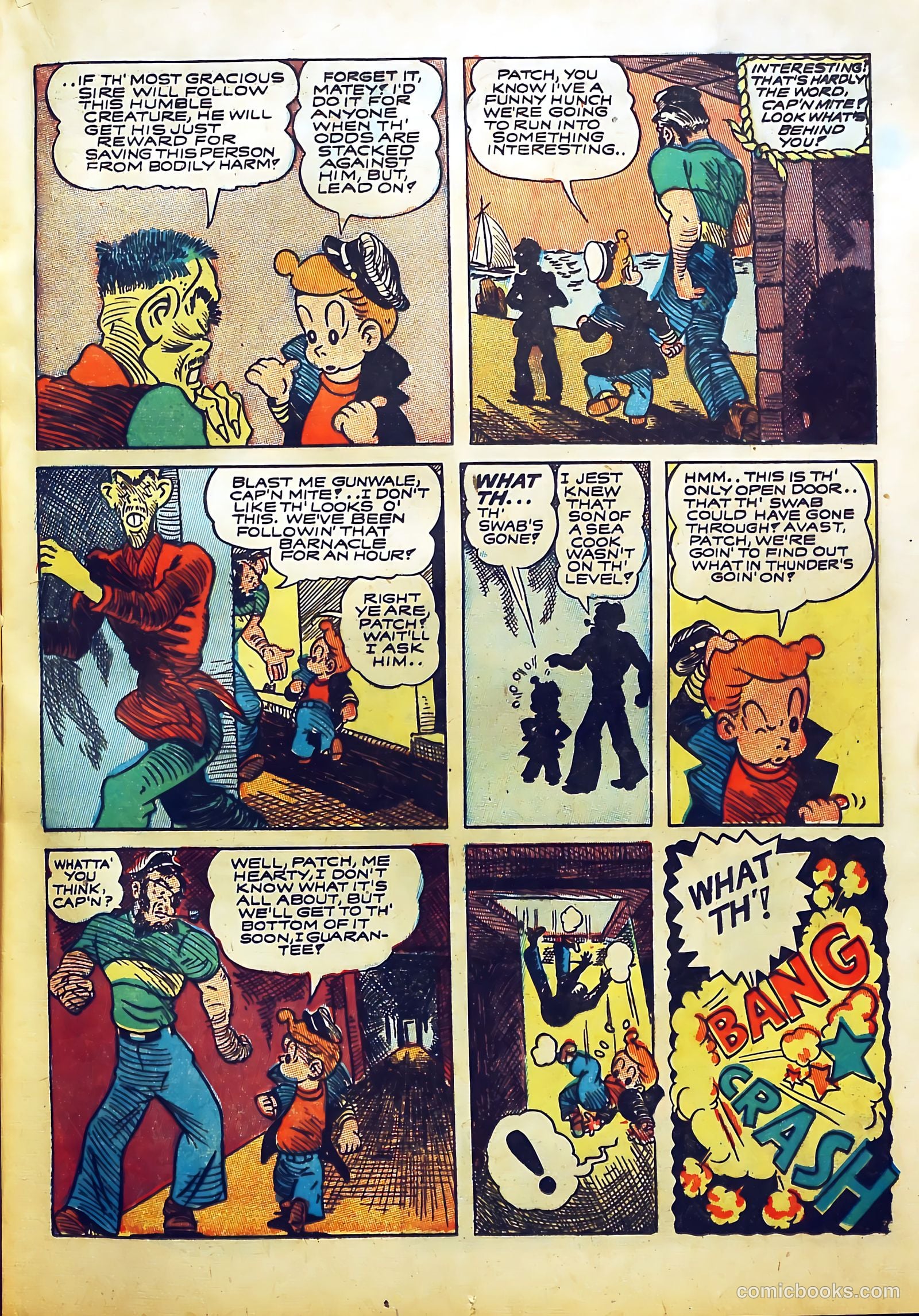 Bomber Comics #1 (1944) — page 25 of 60
