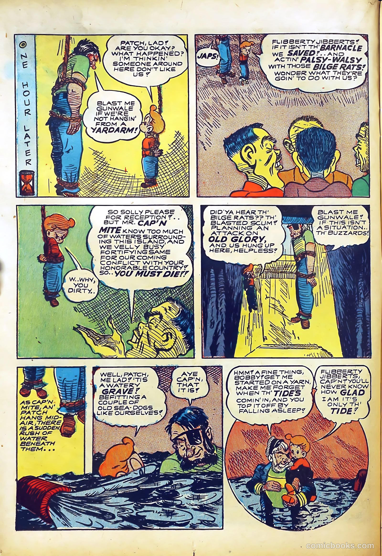 Bomber Comics #1 (1944) — page 26 of 60