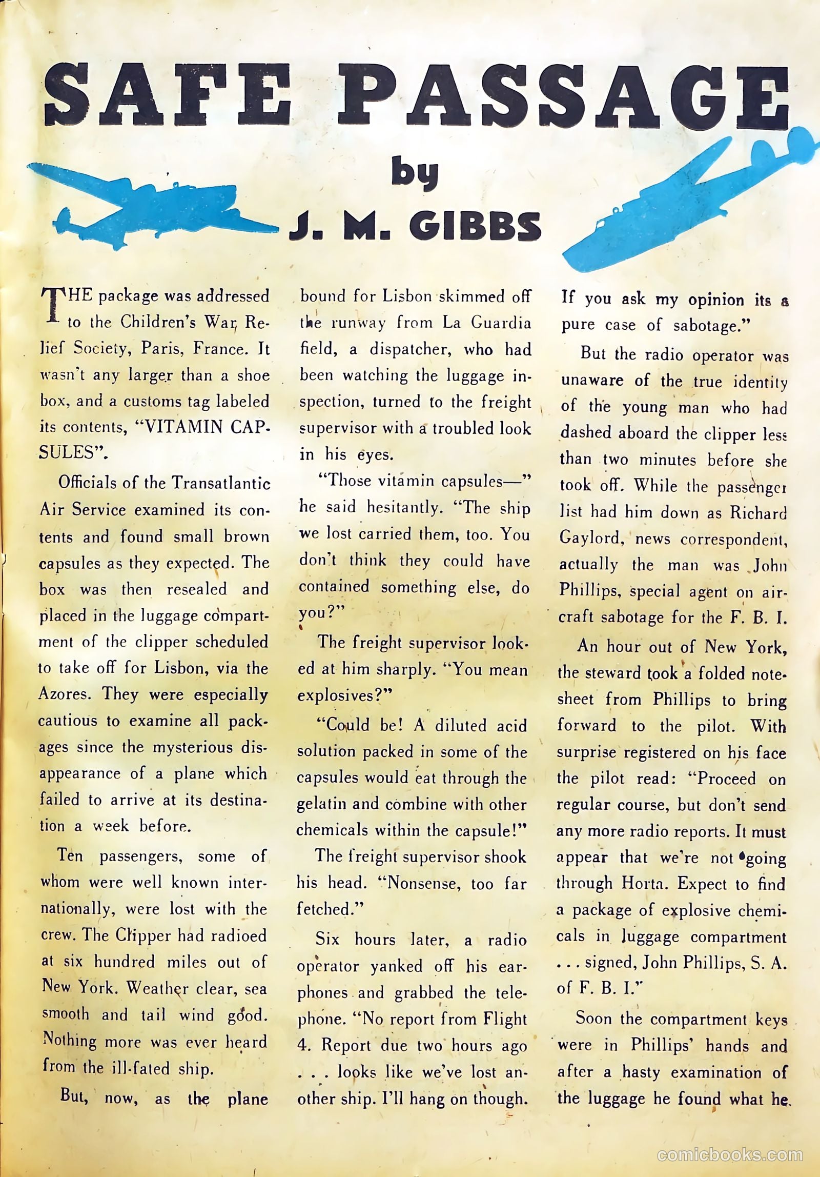 Bomber Comics #1 (1944) — page 27 of 60