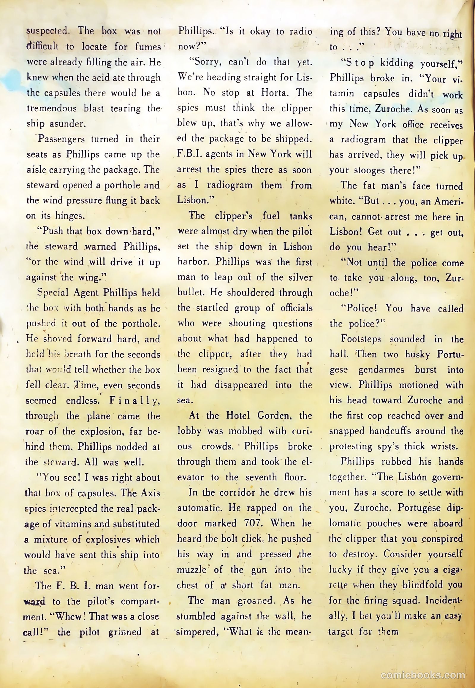 Bomber Comics #1 (1944) — page 28 of 60